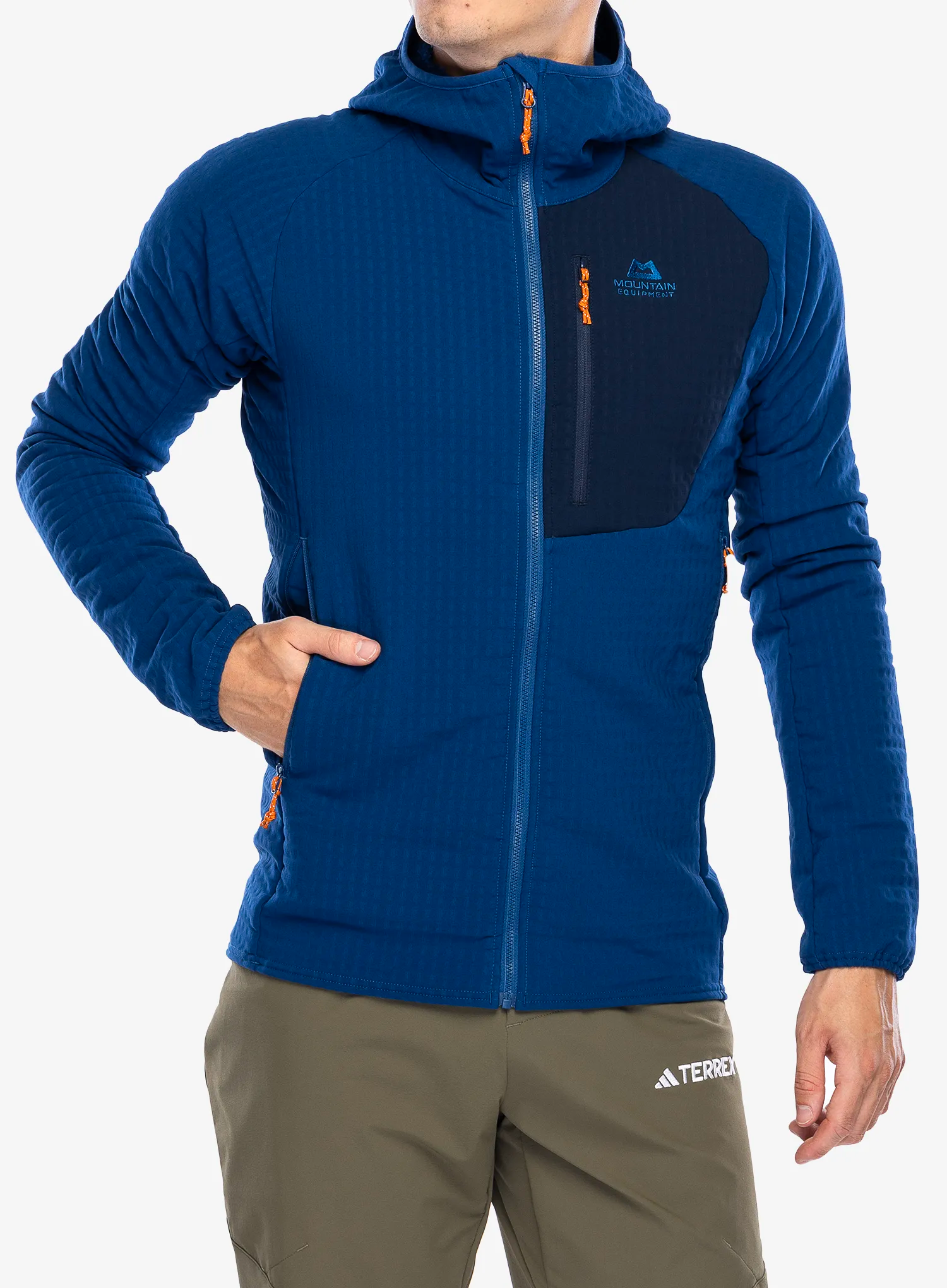 Jopica na zadrgo Mountain Equipment Shroud Hooded Jacket - admiral/cosmos
