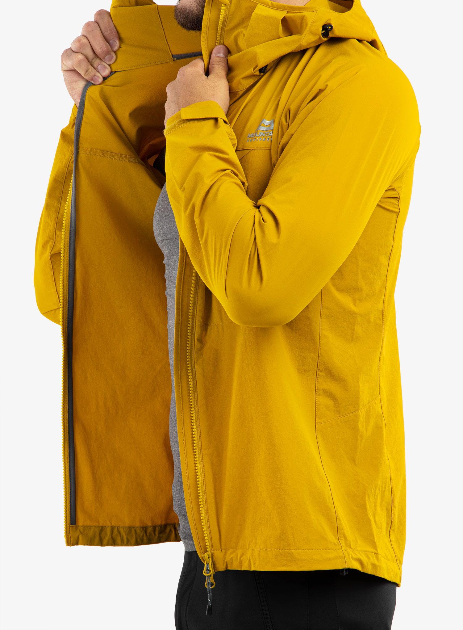 Softshell jakna Mountain Equipment Squall Hooded Jacket - acid