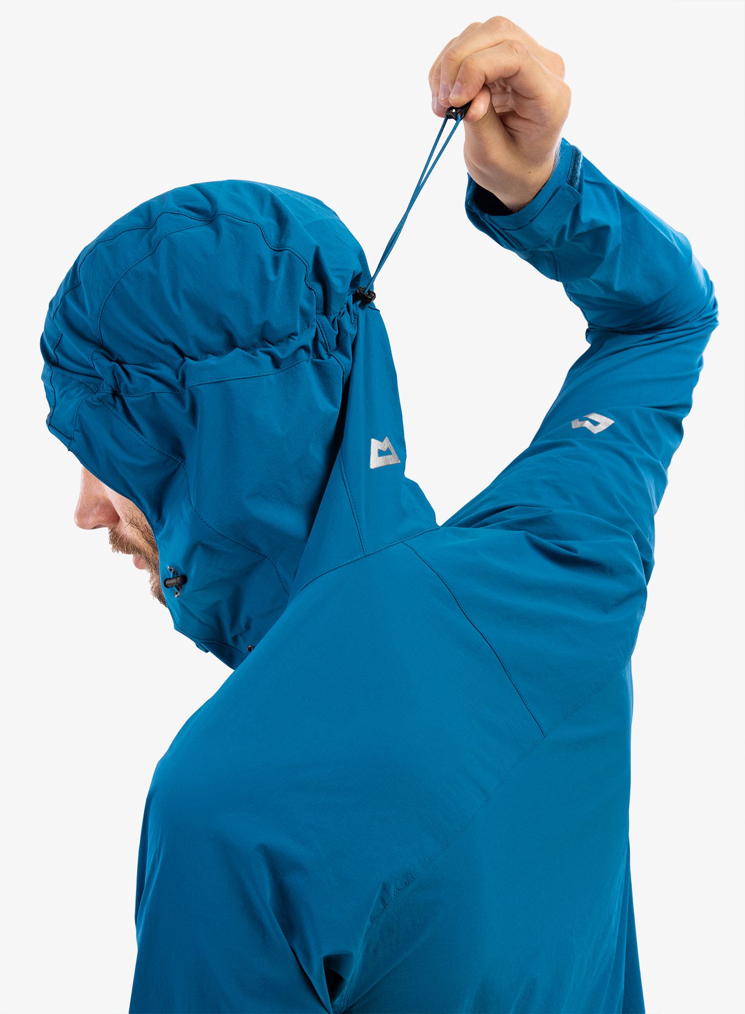 Softshell jakna Mountain Equipment Squall Hooded Jacket - alto blue