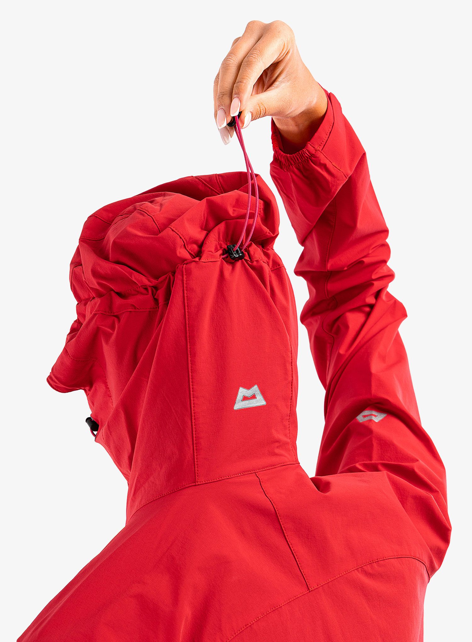 Ženska softshell jakna Mountain Equipment Squall Hooded Jacket - capsicum red