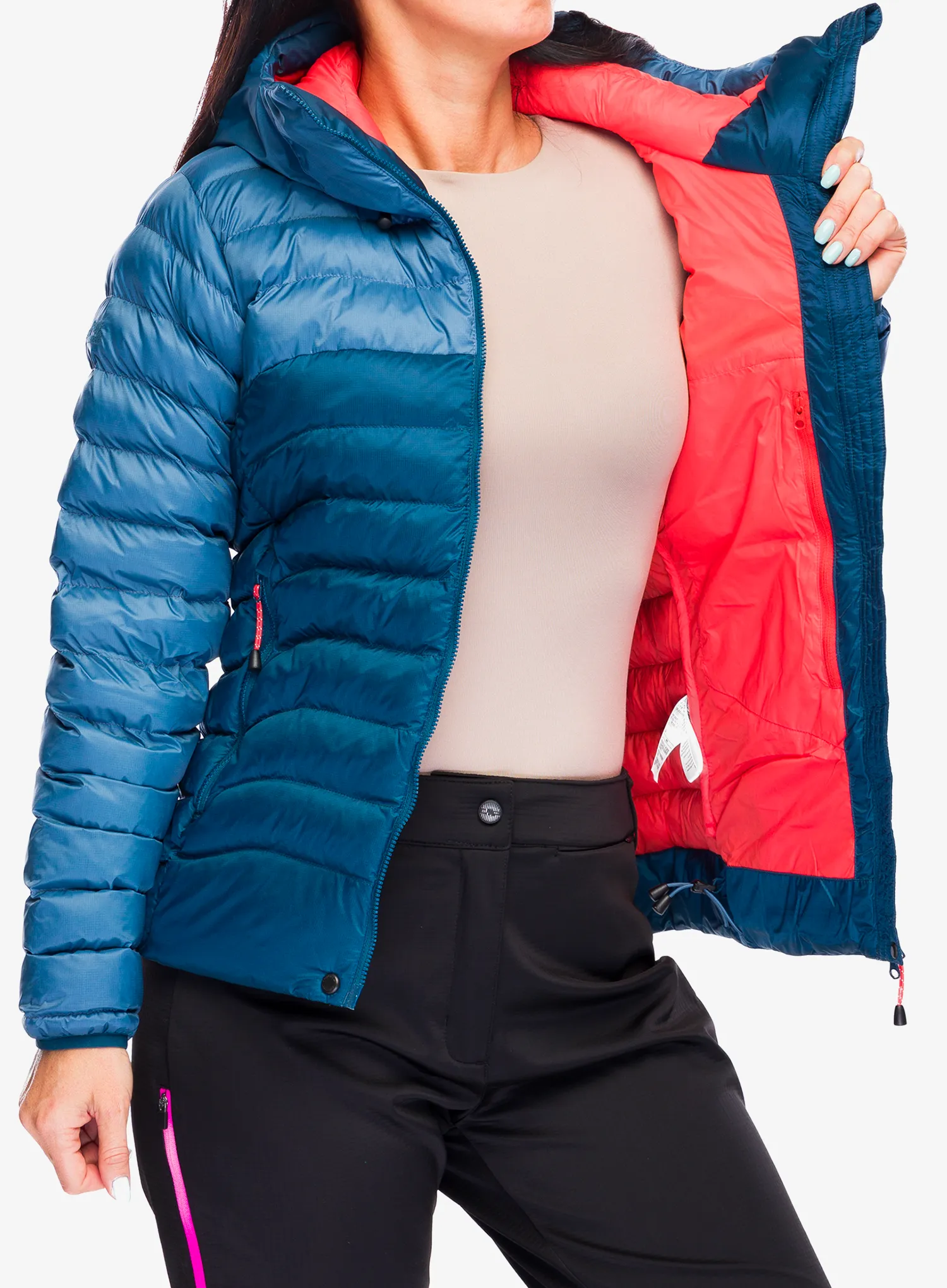 Ženska sintetična jakna Mountain Equipment Superflux Jacket - majolica/stellar