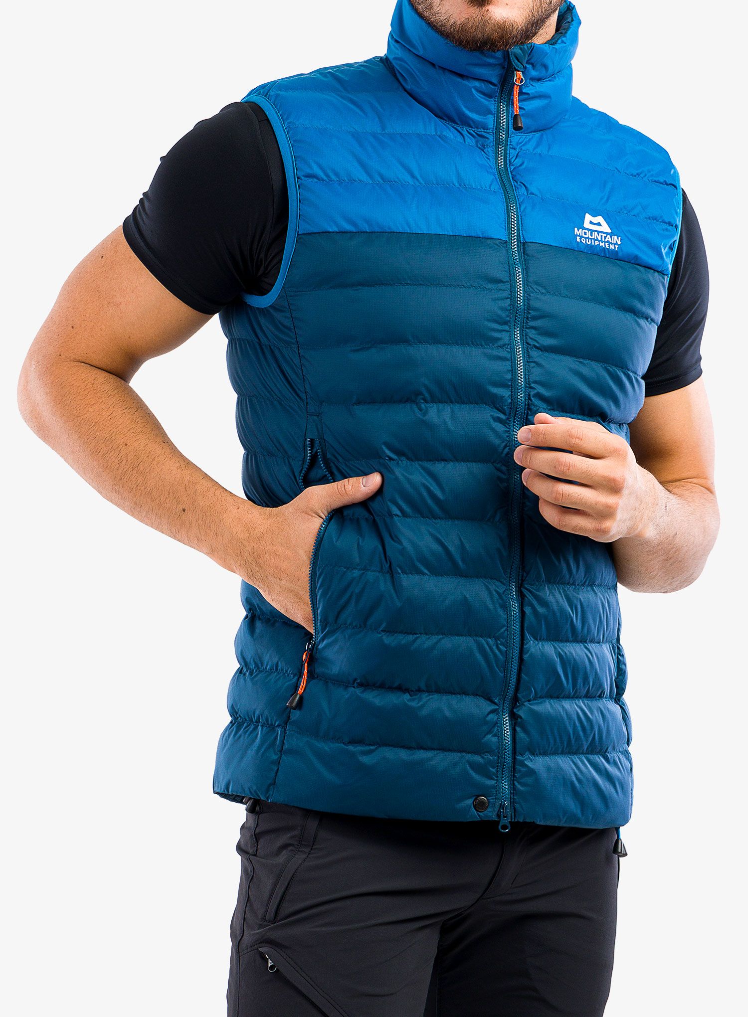 Podložen brezrokavnik Mountain Equipment Superflux Vest - majolica/mykonos