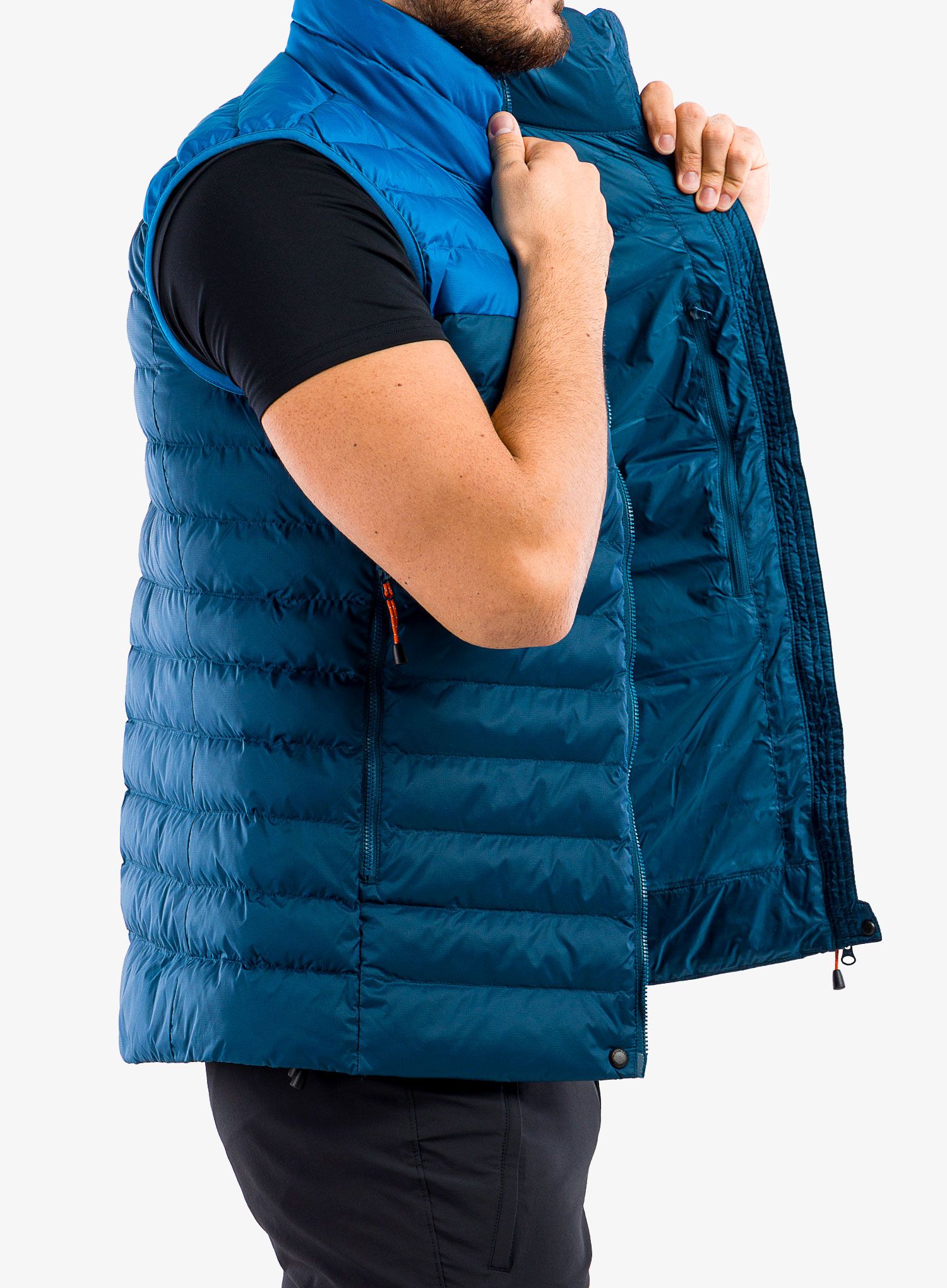 Podložen brezrokavnik Mountain Equipment Superflux Vest - majolica/mykonos