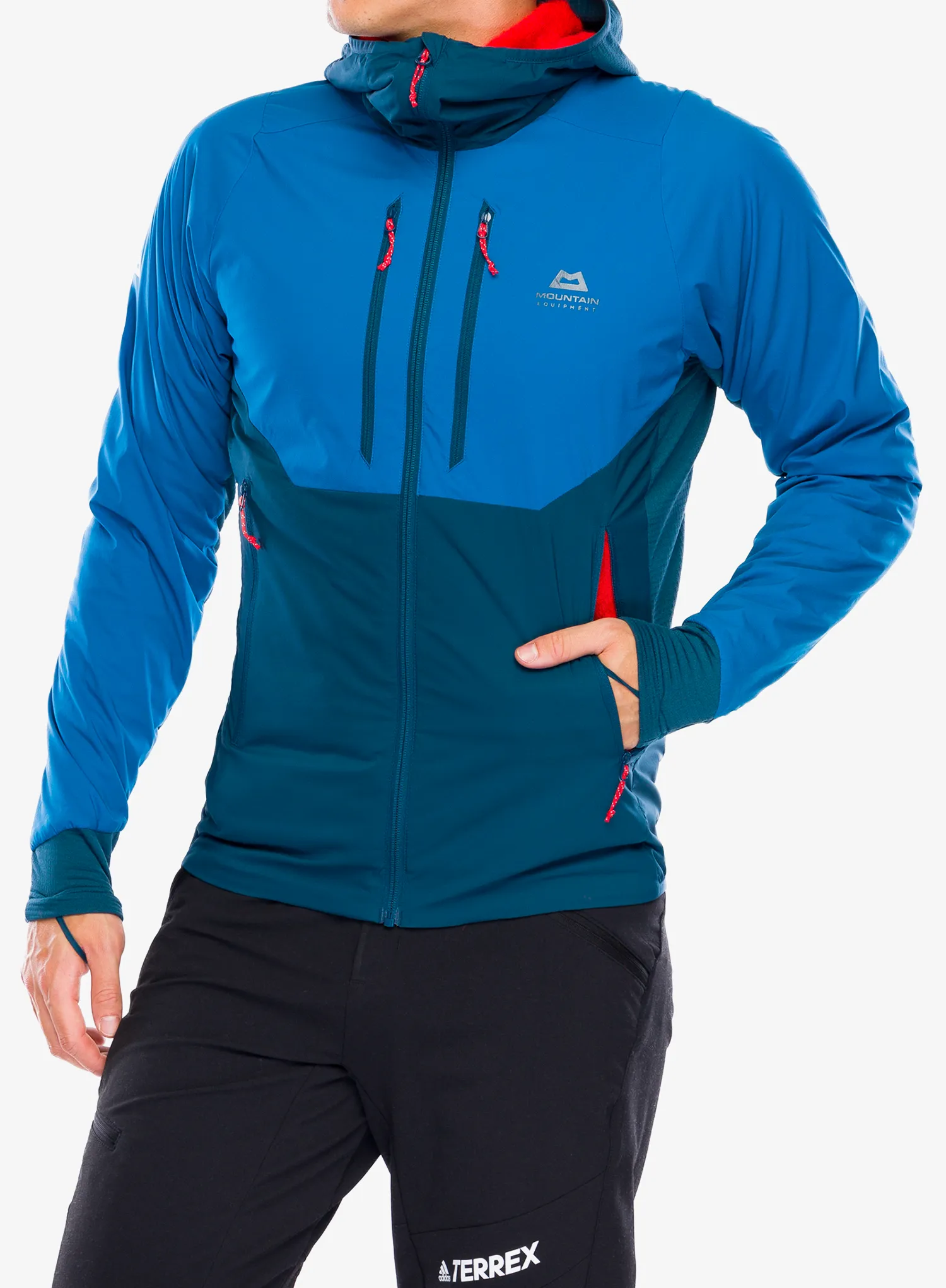 Jakna Mountain Equipment Switch Pro Hooded Jacket - mykonos/majolica