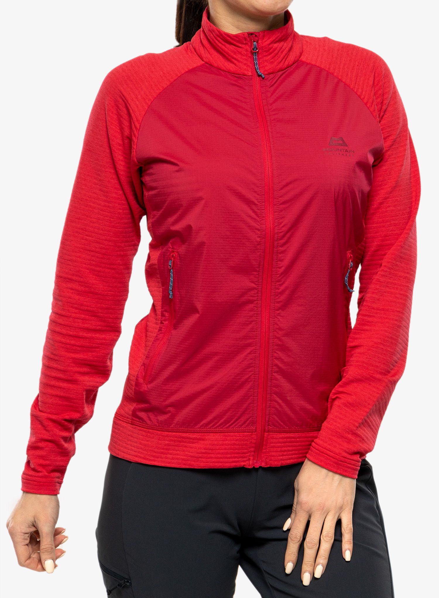 Ženska hibridna jakna Mountain Equipment Trembler Jacket - capsicum red