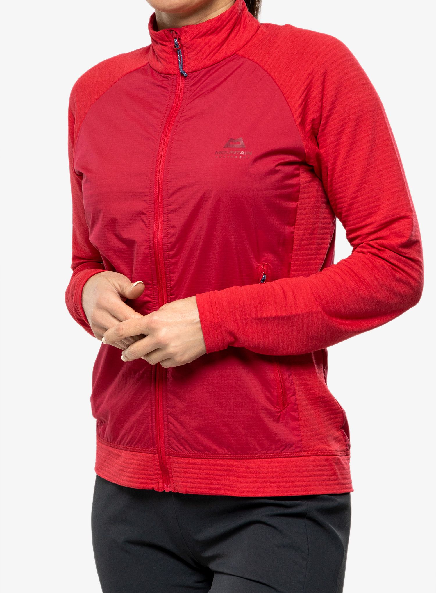 Ženska hibridna jakna Mountain Equipment Trembler Jacket - capsicum red