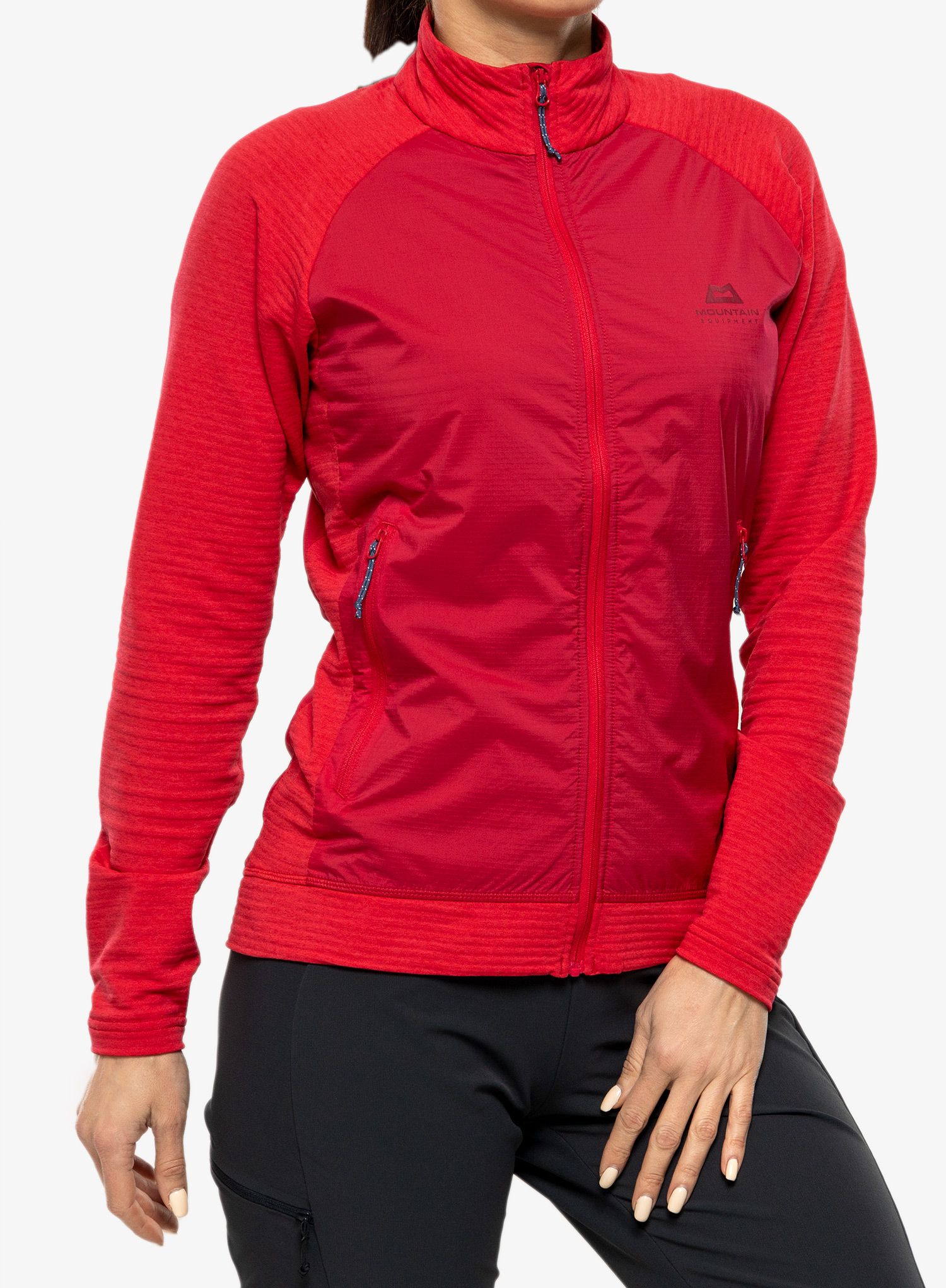 Ženska hibridna jakna Mountain Equipment Trembler Jacket - capsicum red