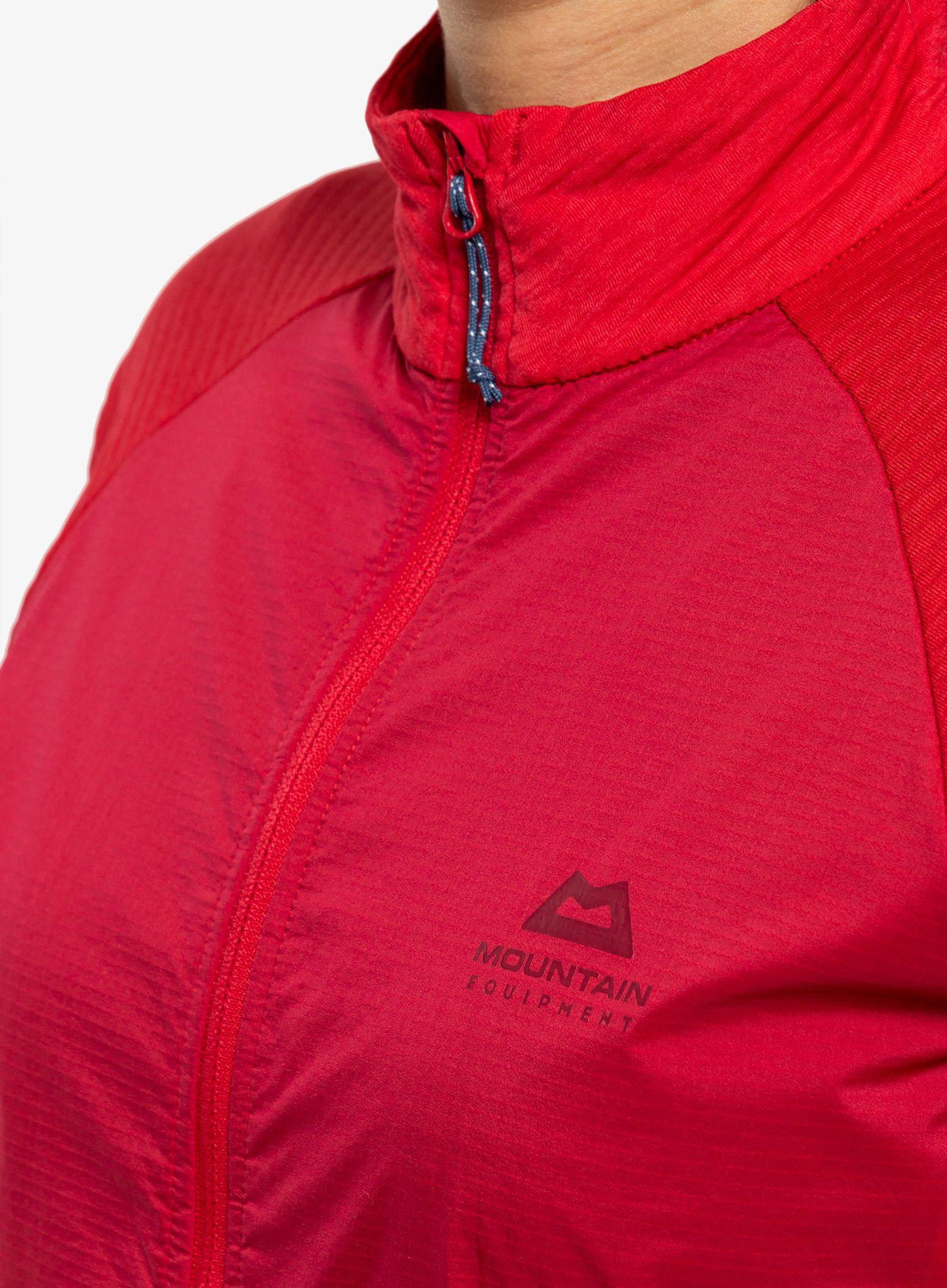 Ženska hibridna jakna Mountain Equipment Trembler Jacket - capsicum red