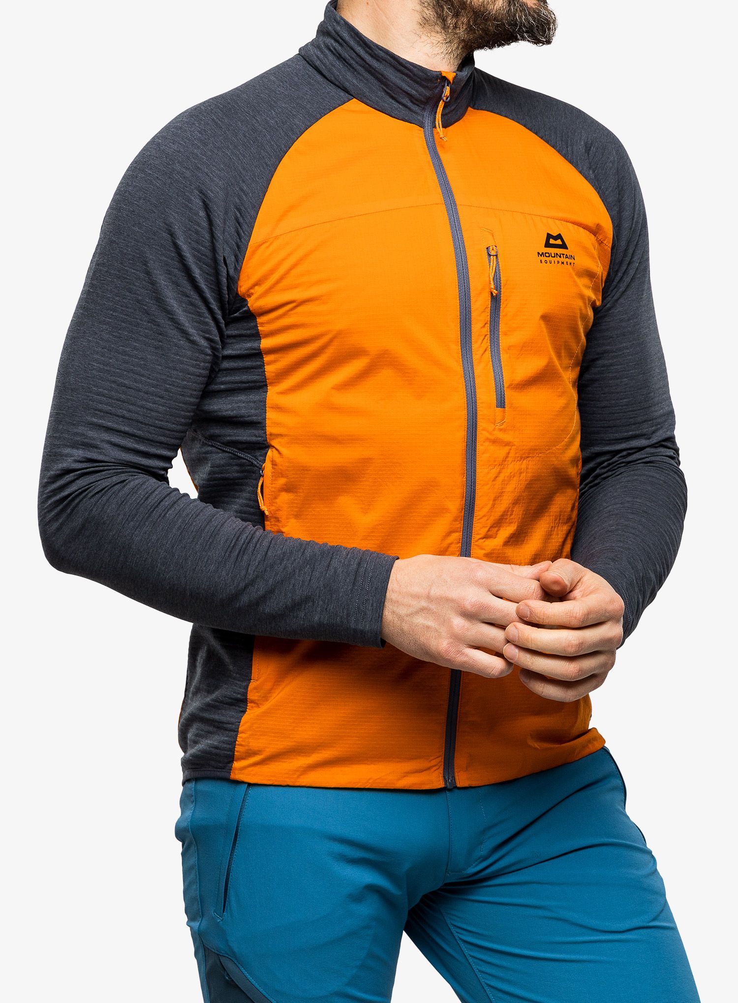 Hibridna jakna Mountain Equipment Trembler Jacket - ember/ombre