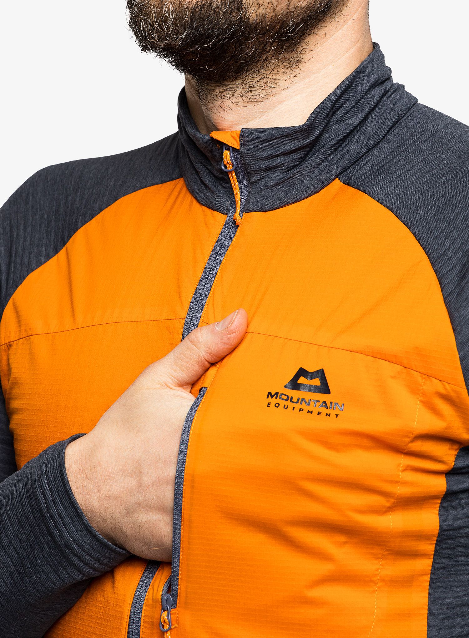 Hibridna jakna Mountain Equipment Trembler Jacket - ember/ombre