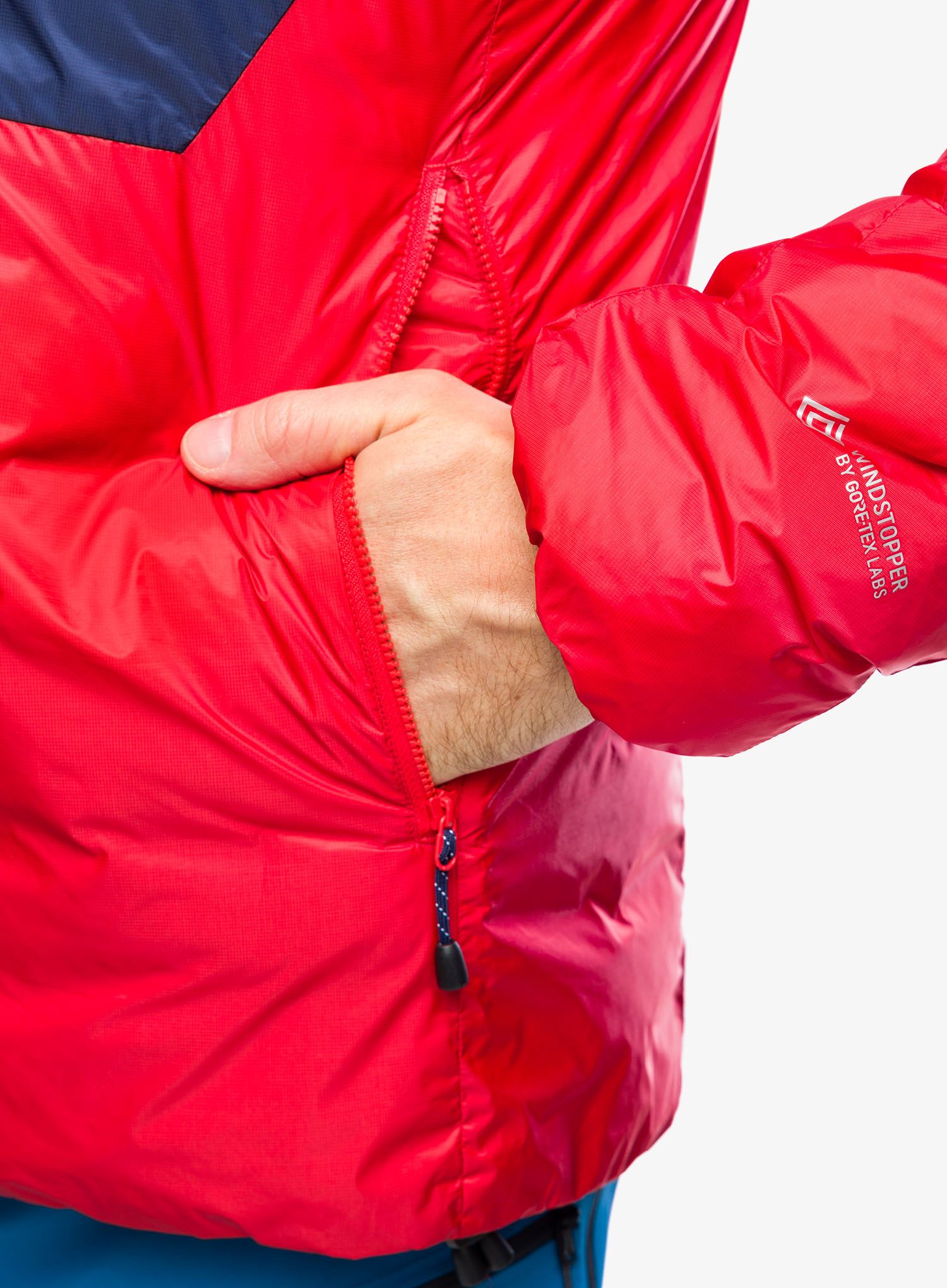 Puhovka Mountain Equipment Xeros Jacket - chili red/medieval
