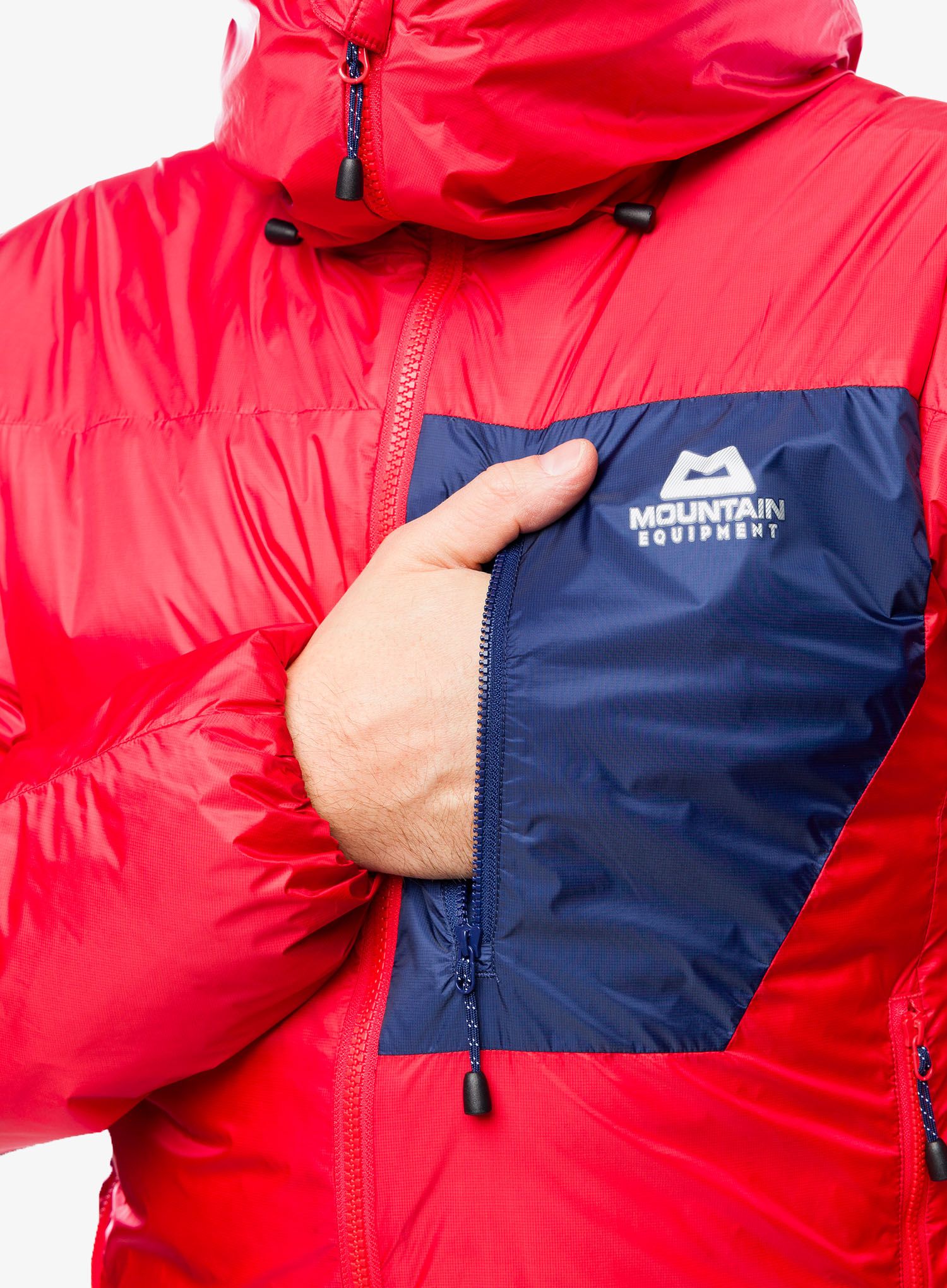 Puhovka Mountain Equipment Xeros Jacket - chili red/medieval