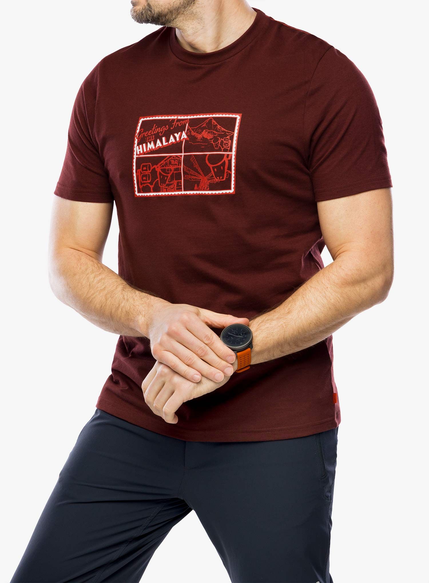 Bombažna majica Mountain Equipment Yorik Himalaya Tee - coco