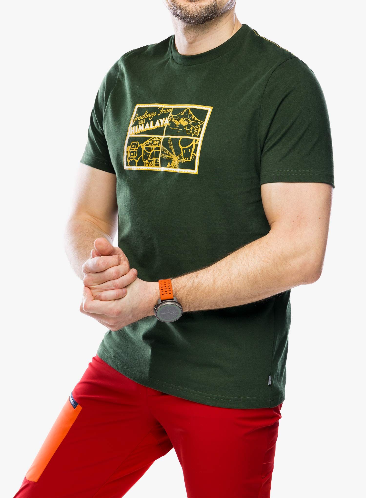 Bombažna majica Mountain Equipment Yorik Himalaya Tee - conifer