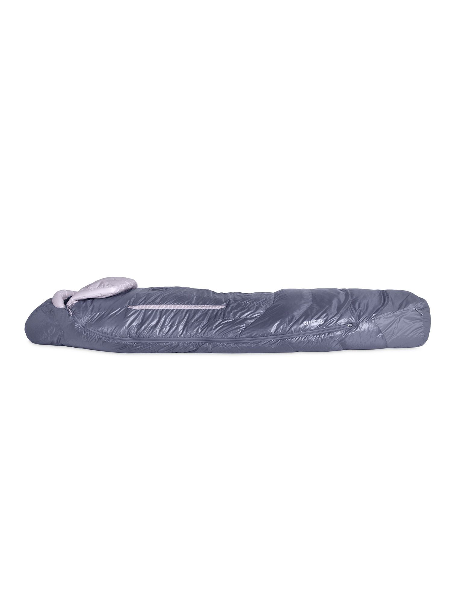 Ženska puhasta spalna vreča Nemo Disco 30 Reg (168 cm) - blue granite