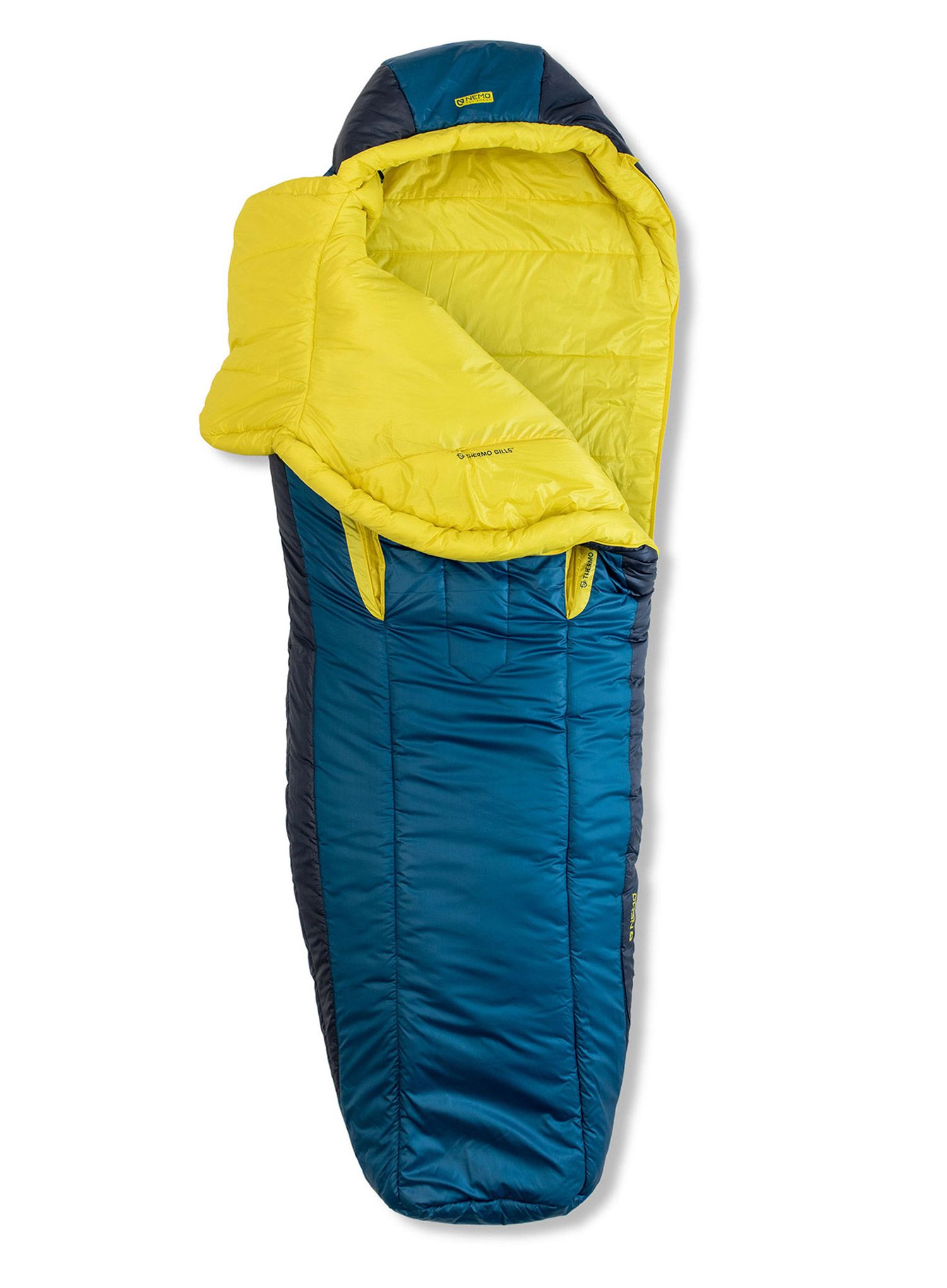 Spalna vreča Nemo Forte Endless Promise 20 Long (198 cm) - abyss/green sheen