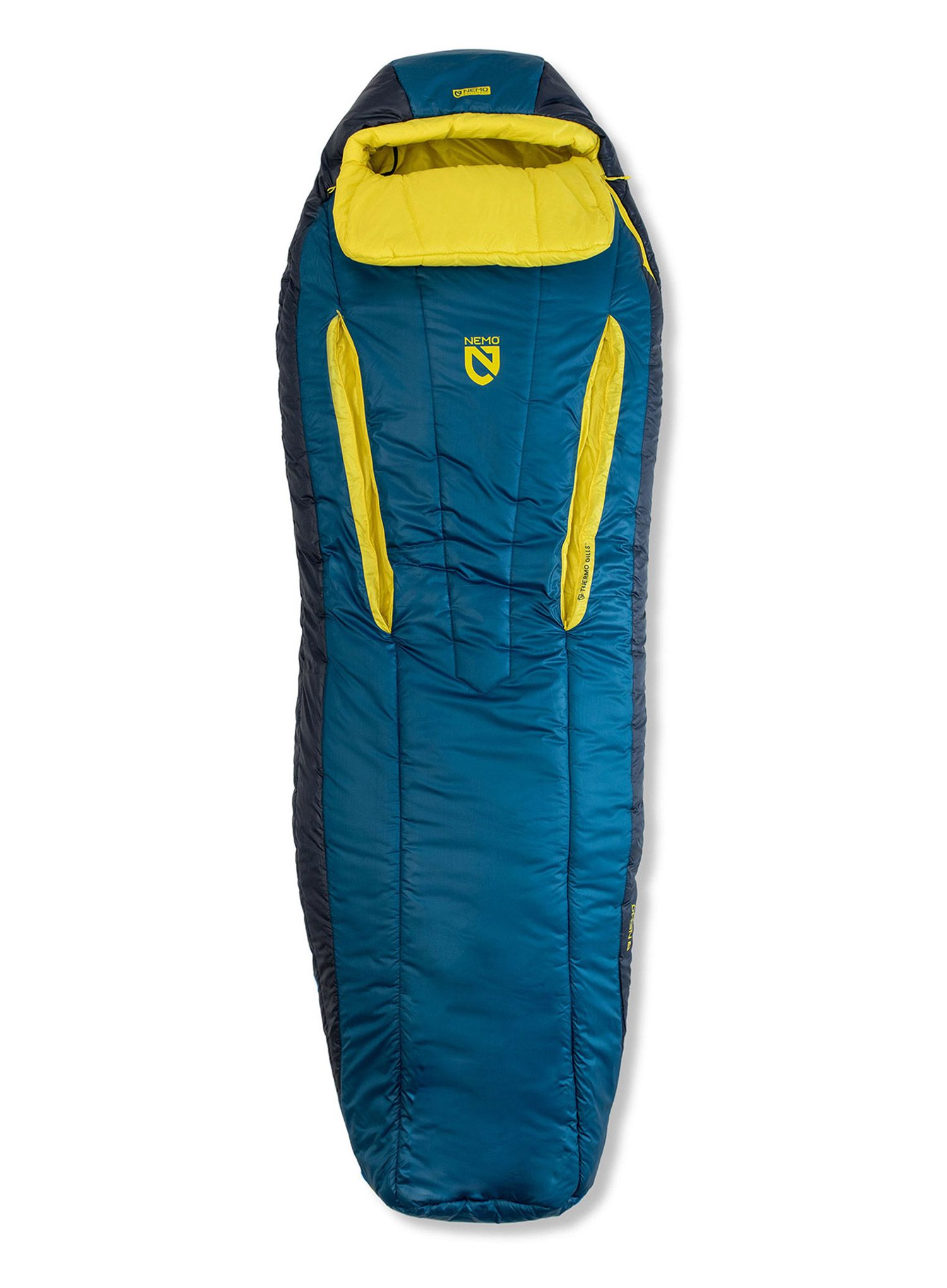 Spalna vreča Nemo Forte Endless Promise 20 Long (198 cm) - abyss/green sheen