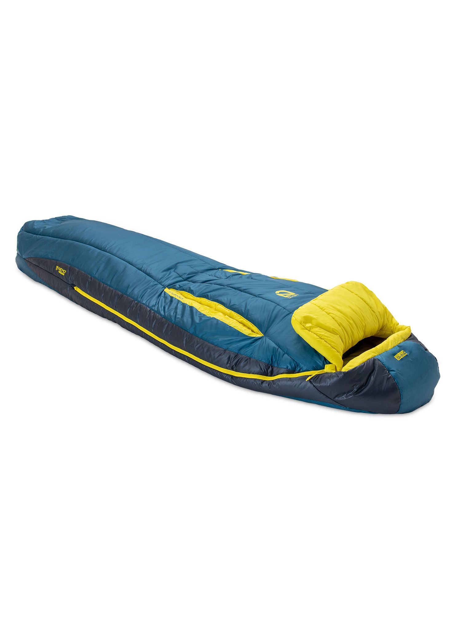 Spalna vreča Nemo Forte Endless Promise 20 Long (198 cm) - abyss/green sheen