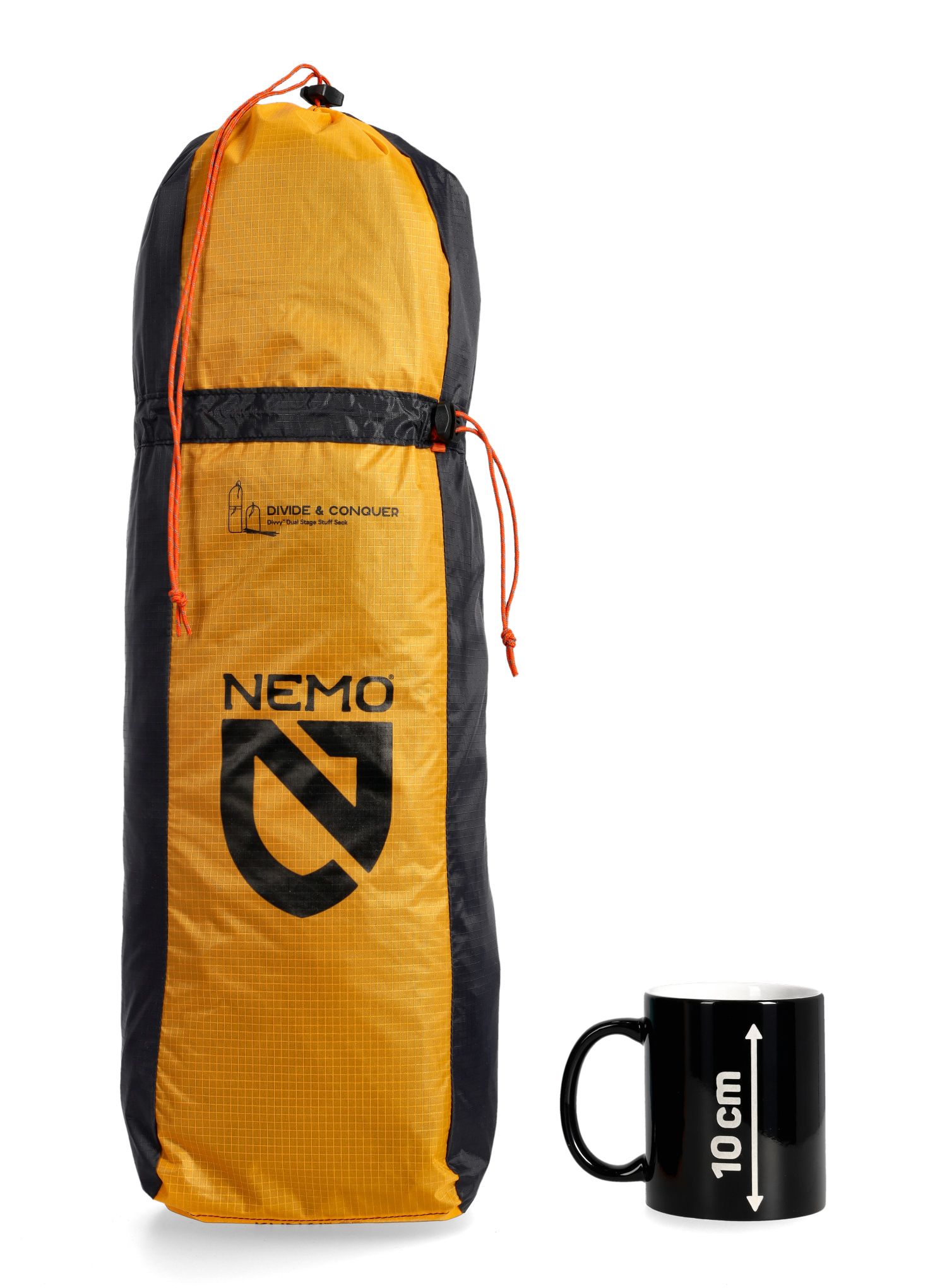 Šotor za 2 osebi Nemo Kunai 2P - orange