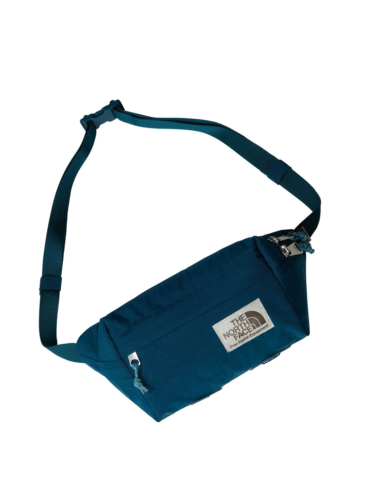 Torbica za okoli pasu The North Face Berkeley Lumbar - midnight petrol/algae blue