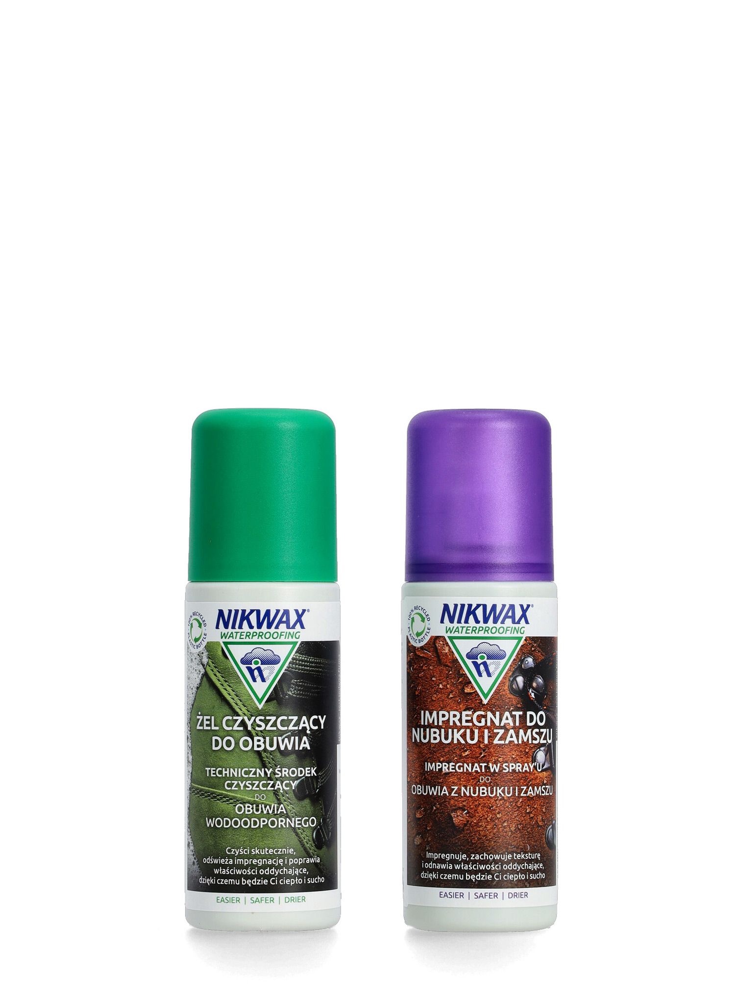 Komplet za nego čevljev Nikwax Nubuck & suede 125 ml