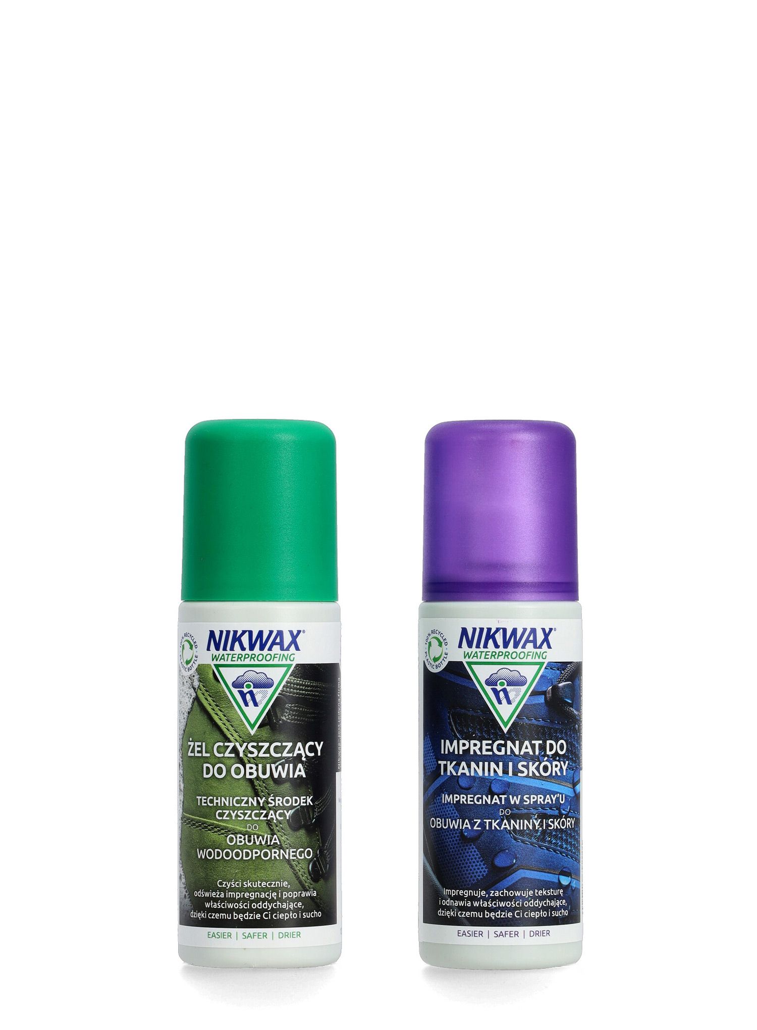 Komplet za nego čevljev Nikwax Fabric & Leather 125 ml
