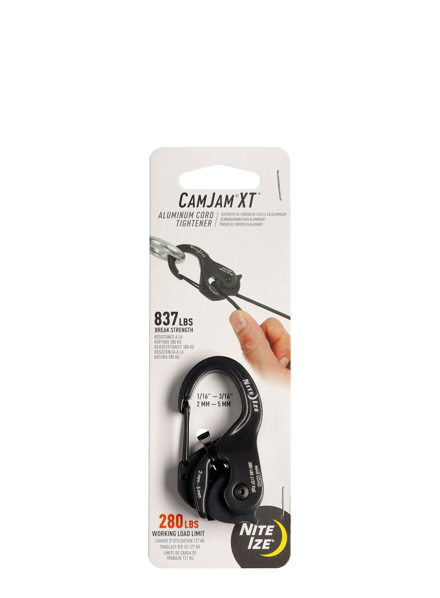 Vponka za opremo Nite Ize CamJam XT Aluminum Cord Tightener