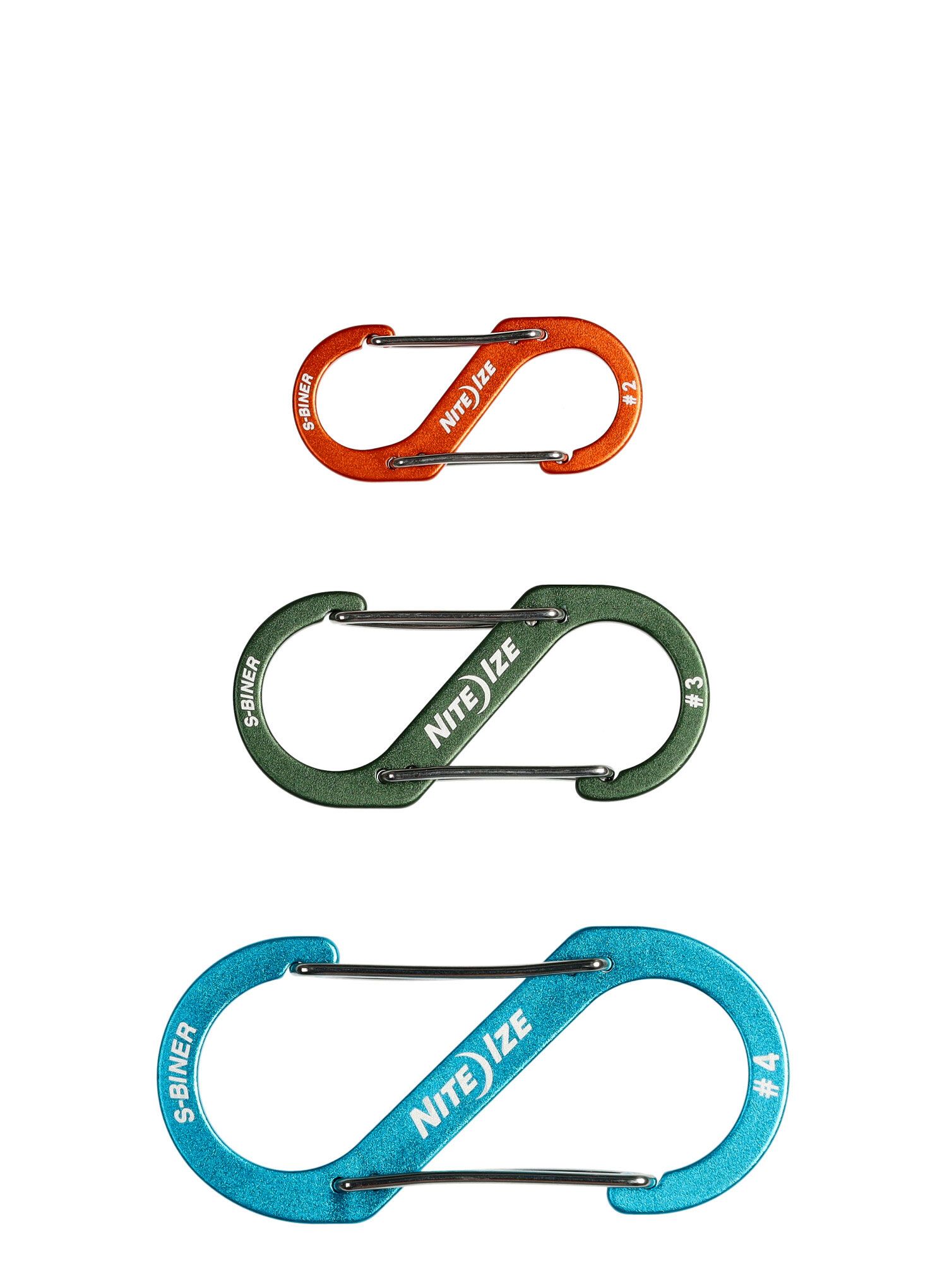 Vponka za opremo Nite Ize S-Biner Aluminum Combo 3 Pack