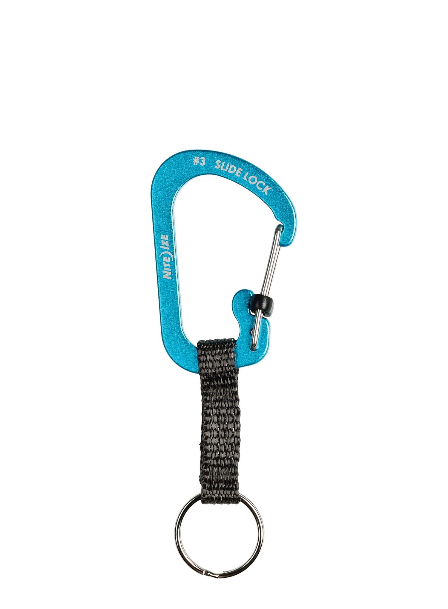Obesek Nite Ize SlideLock Key Ring Aluminum  - blue