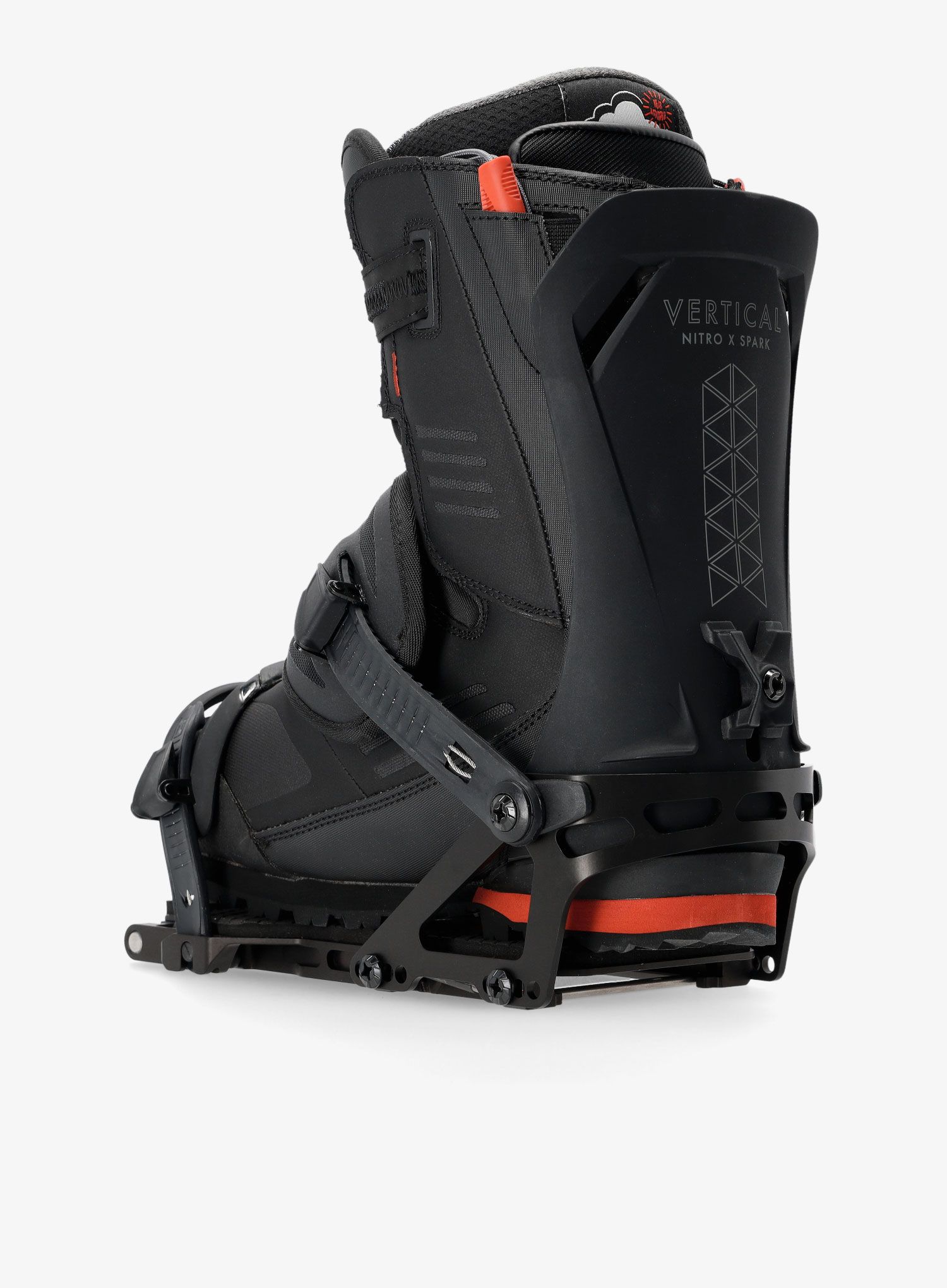 Splitboard vezi Nitro Vertical ST Splitbinding - black
