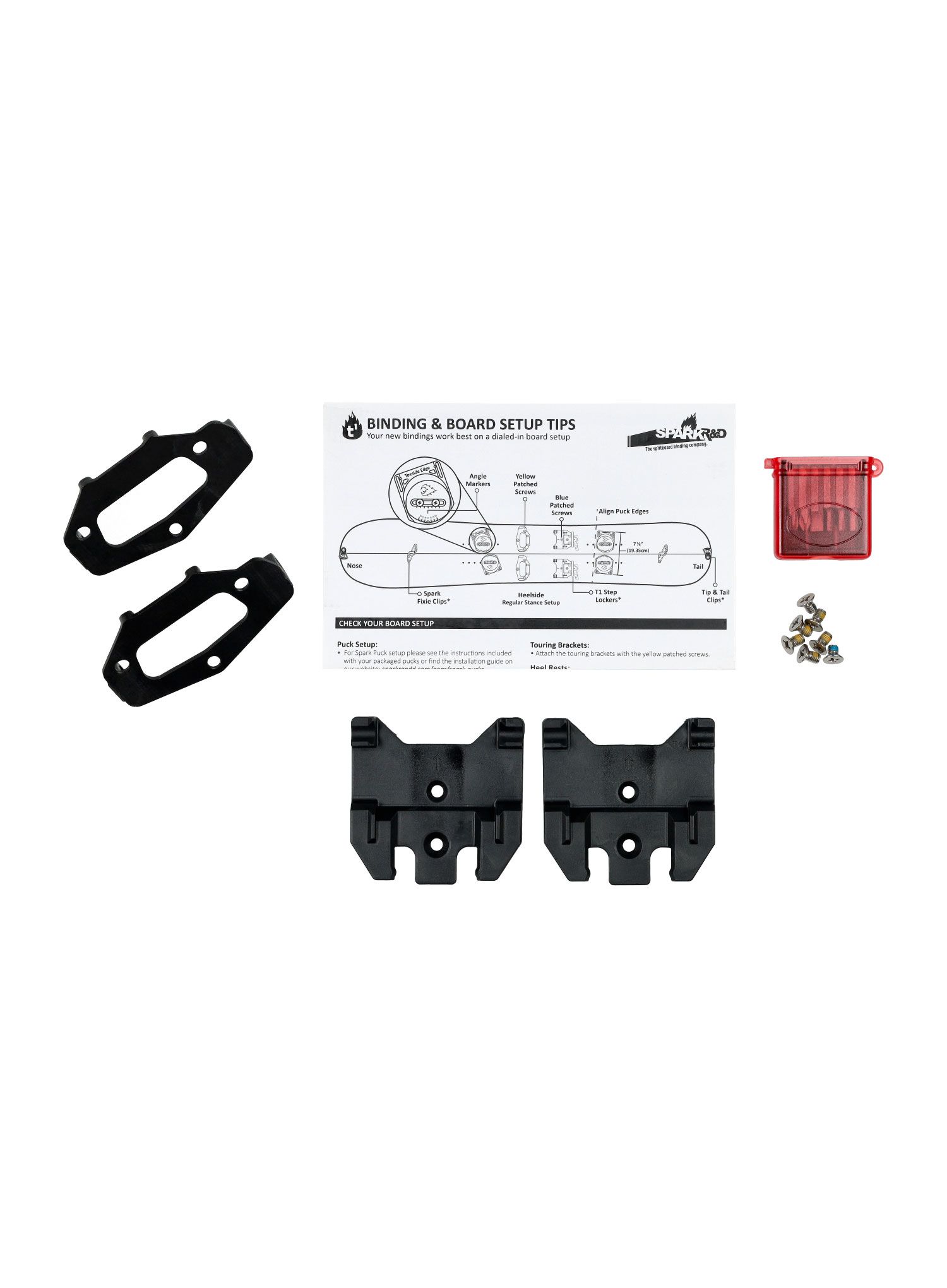 Splitboard vezi Nitro Vertical ST Splitbinding - black