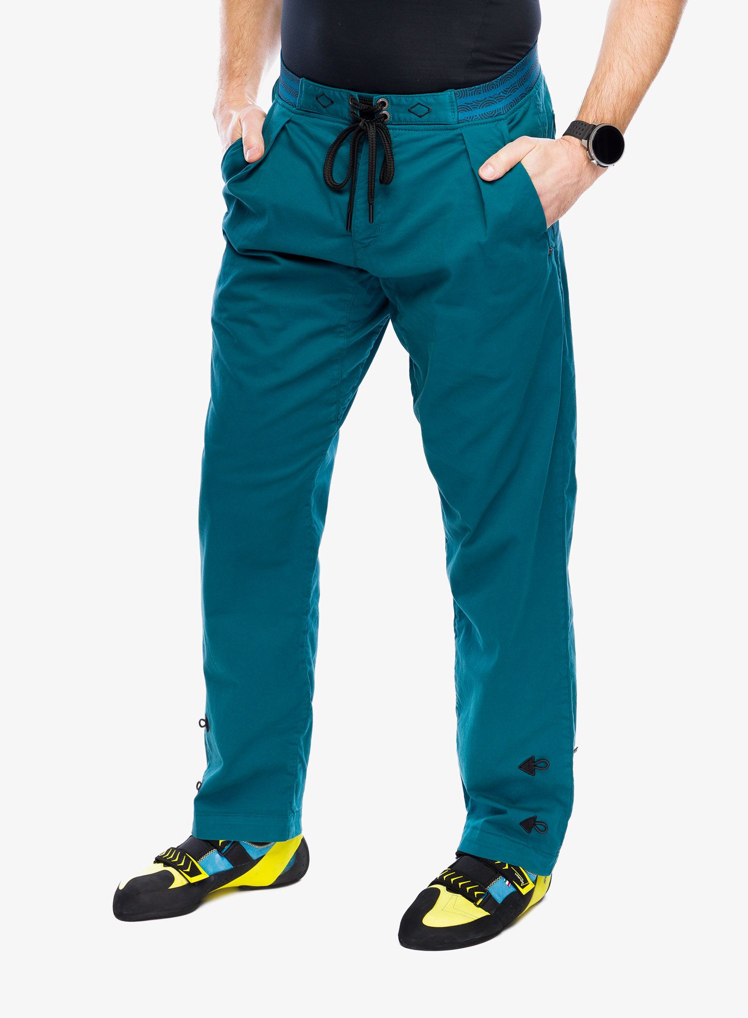 Plezalne hlače Nograd Fighter - blue roy