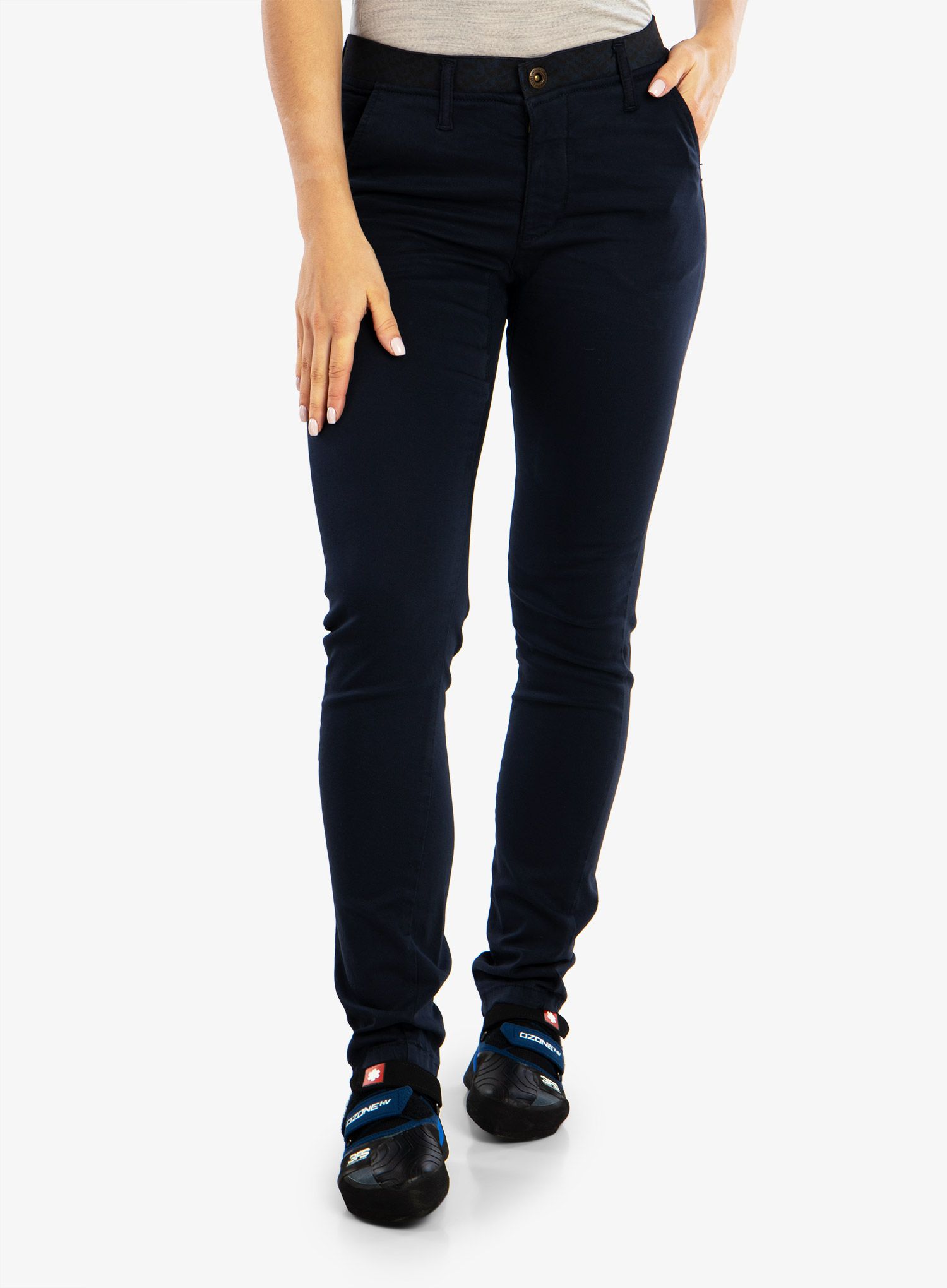 Ženske plezalne hlače Nograd Grease Pants - dark blue/blu