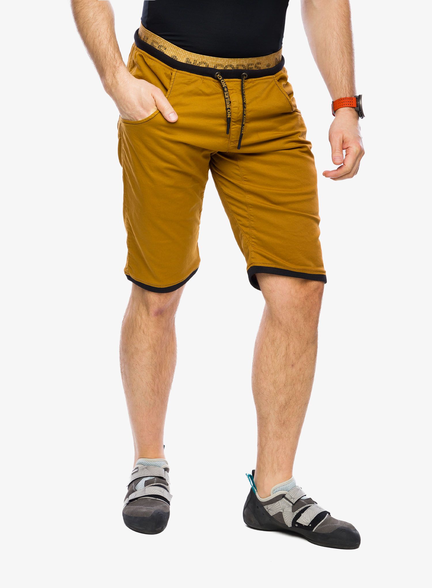 Plezalne kratke hlače Nograd Neo Short - curry