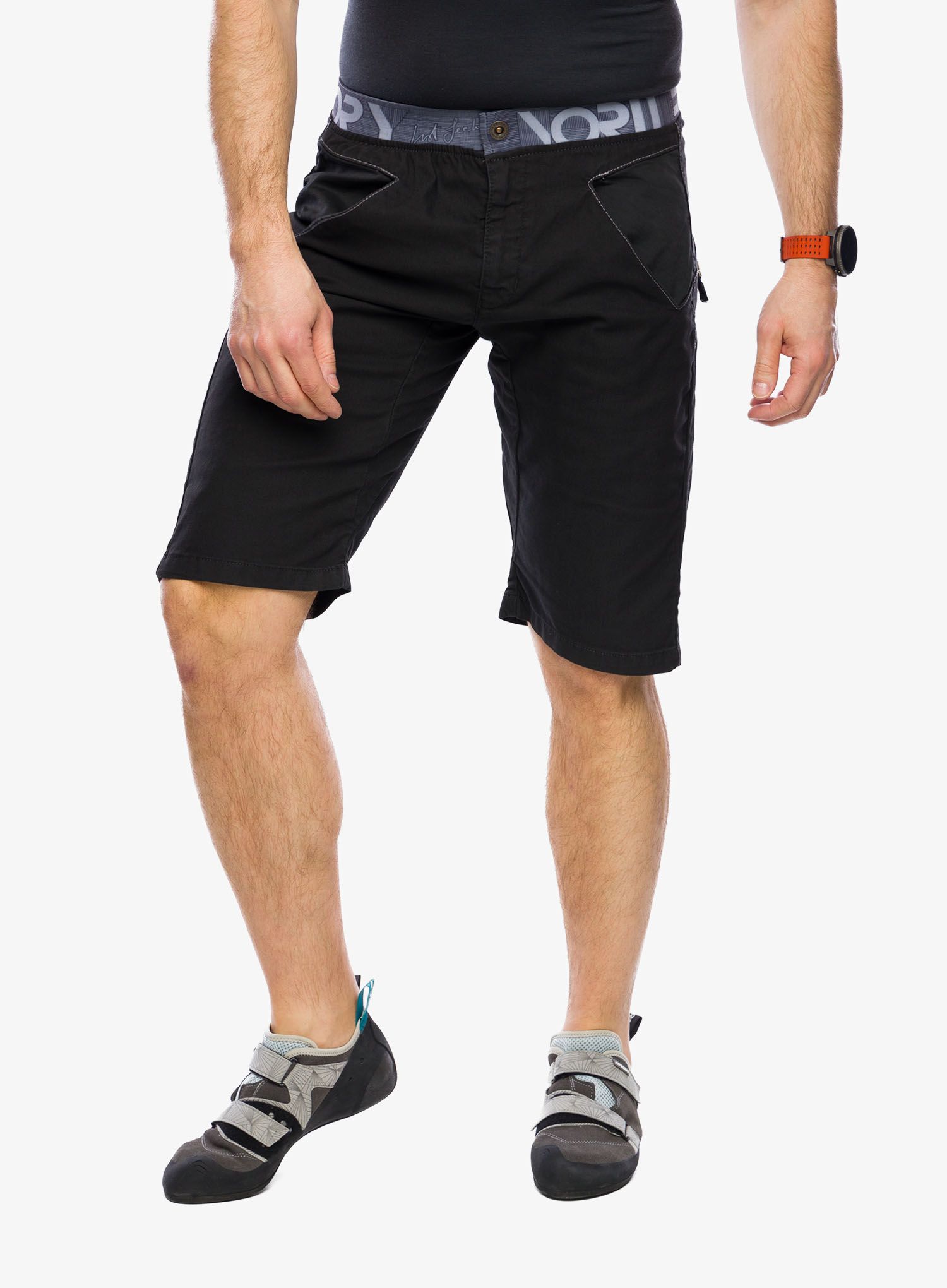 Plezalne kratke hlače Nograd Resistant Shorts - anthracite