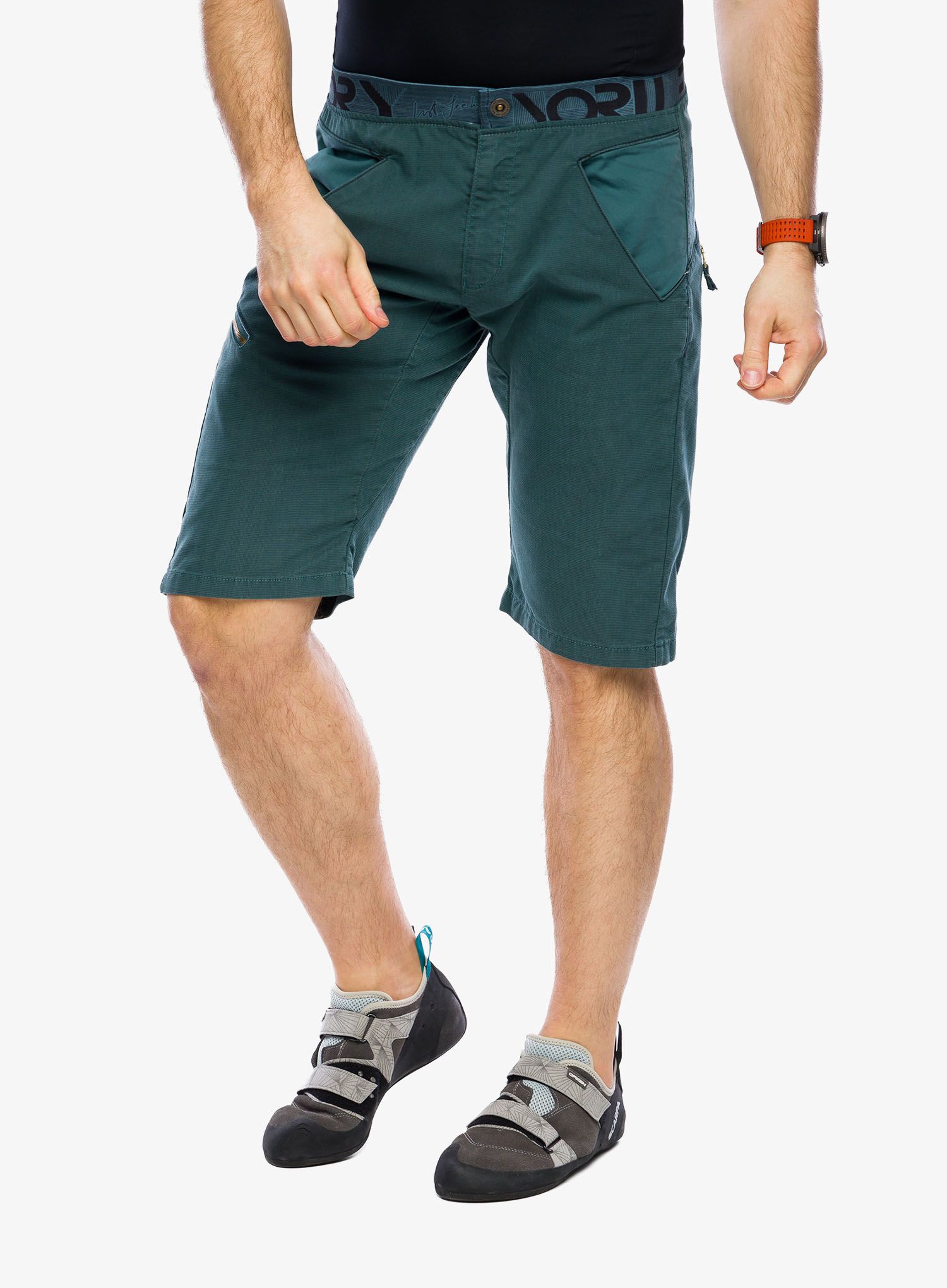 Plezalne kratke hlače Nograd Resistant Shorts - gazoline