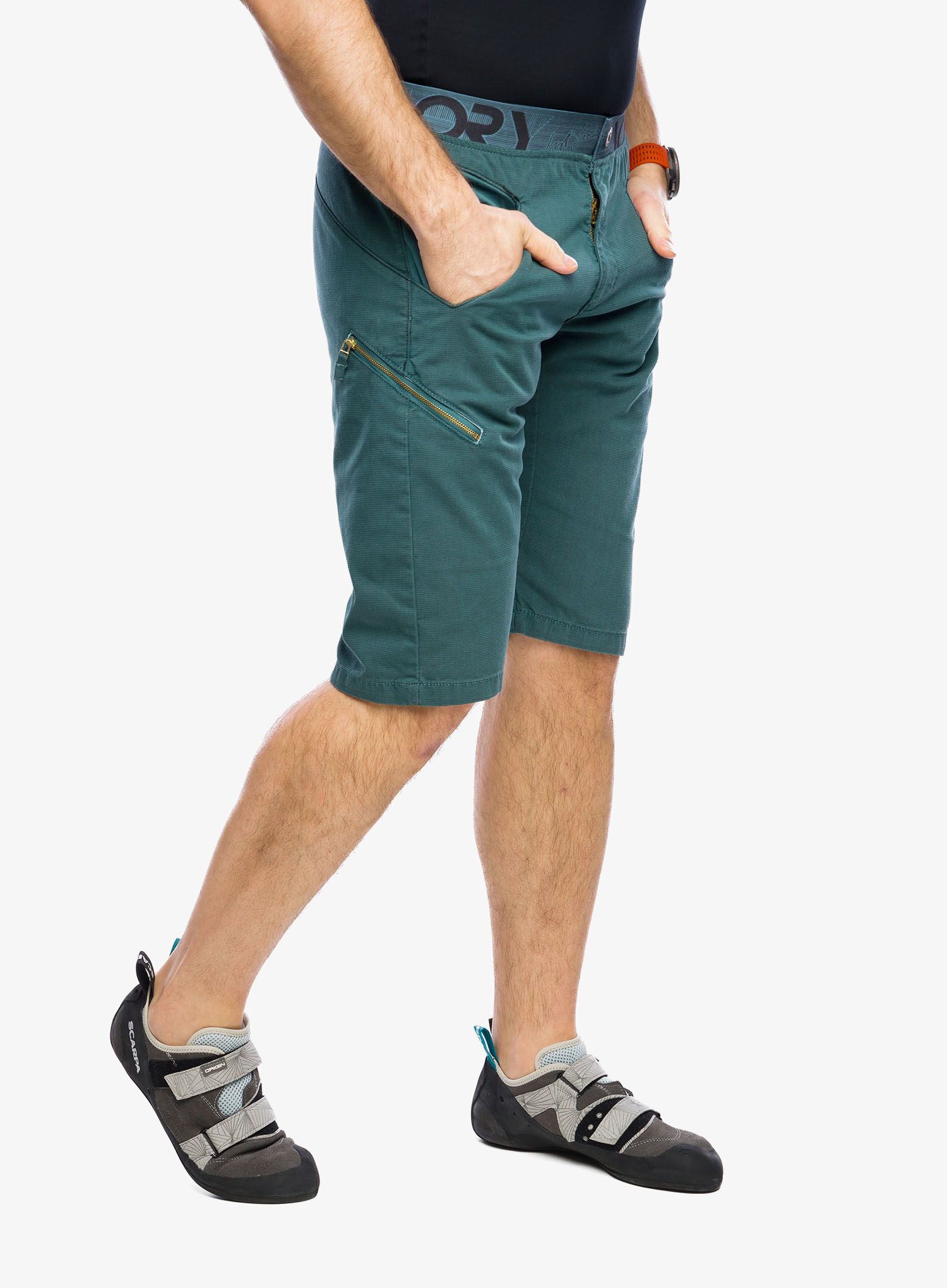 Plezalne kratke hlače Nograd Resistant Shorts - gazoline