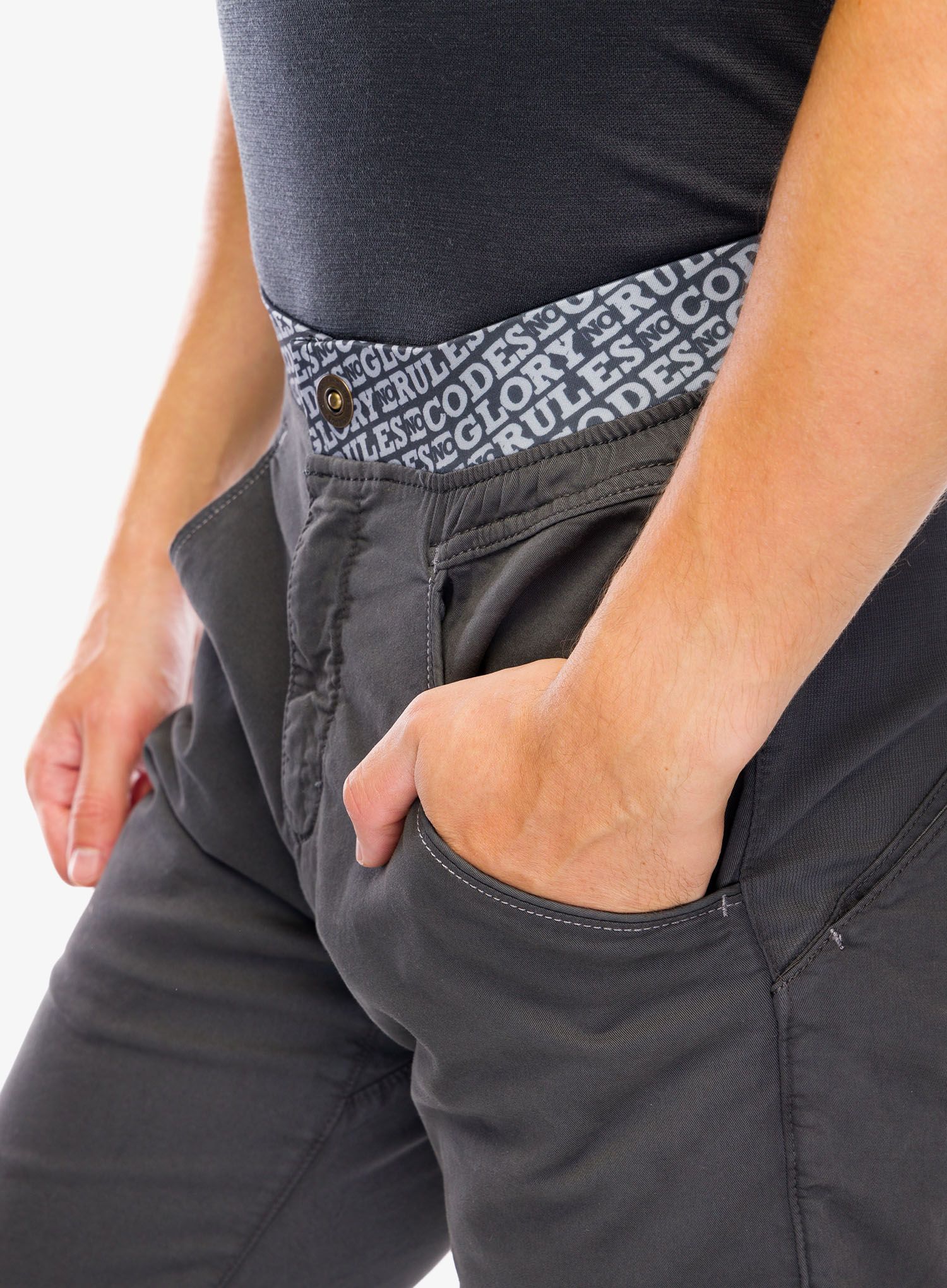 Plezalne hlače Nograd Sahel Pant - anthracite grey