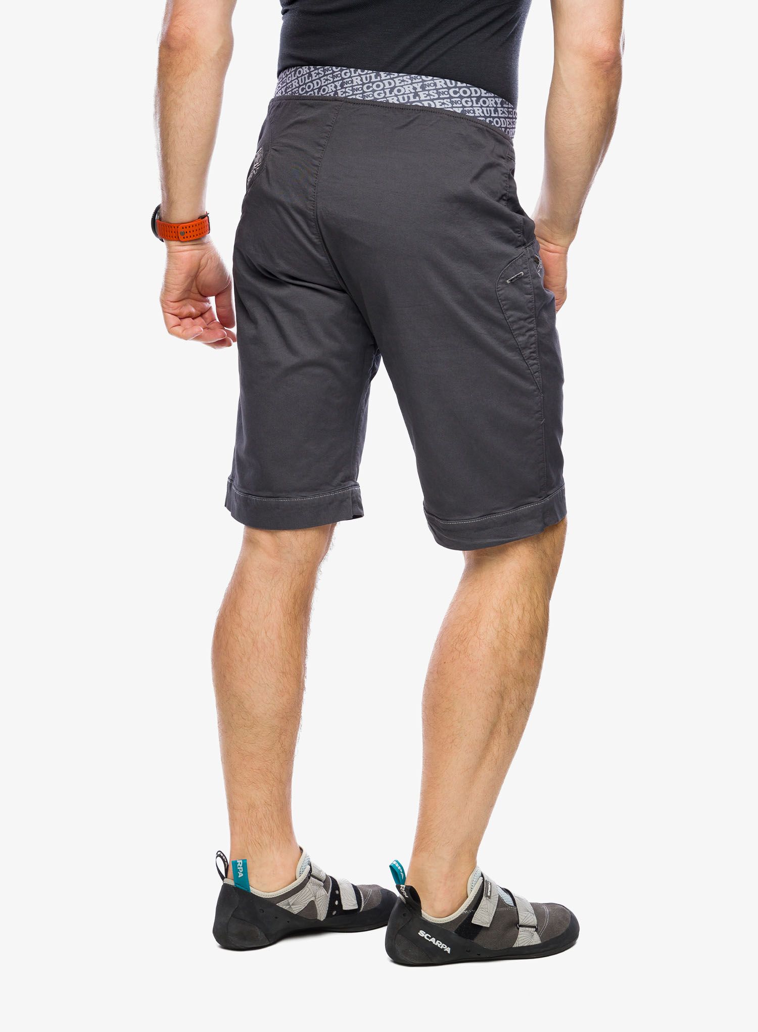 Plezalne kratke hlače Nograd Sahel Shorts - anthracite grey