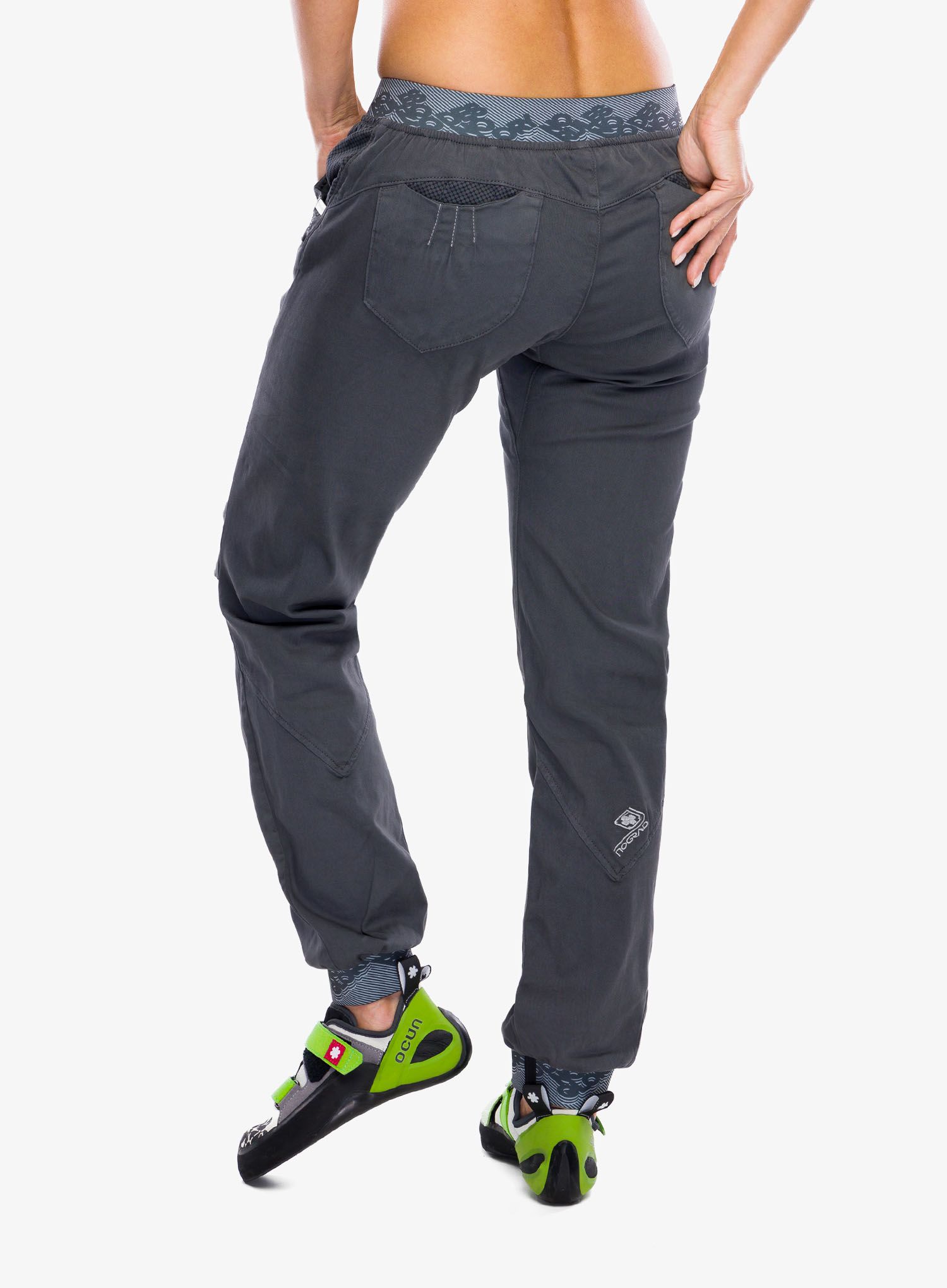 Ženske plezalne hlače Nograd Samourai - anthracite grey