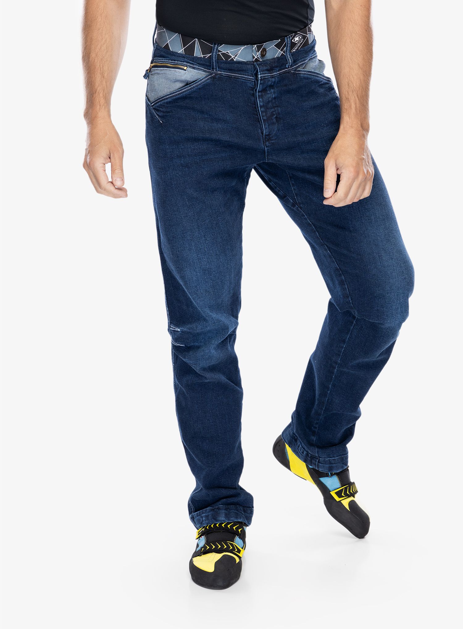Plezalne hlače Nograd Yaniro Pants Denim - denim