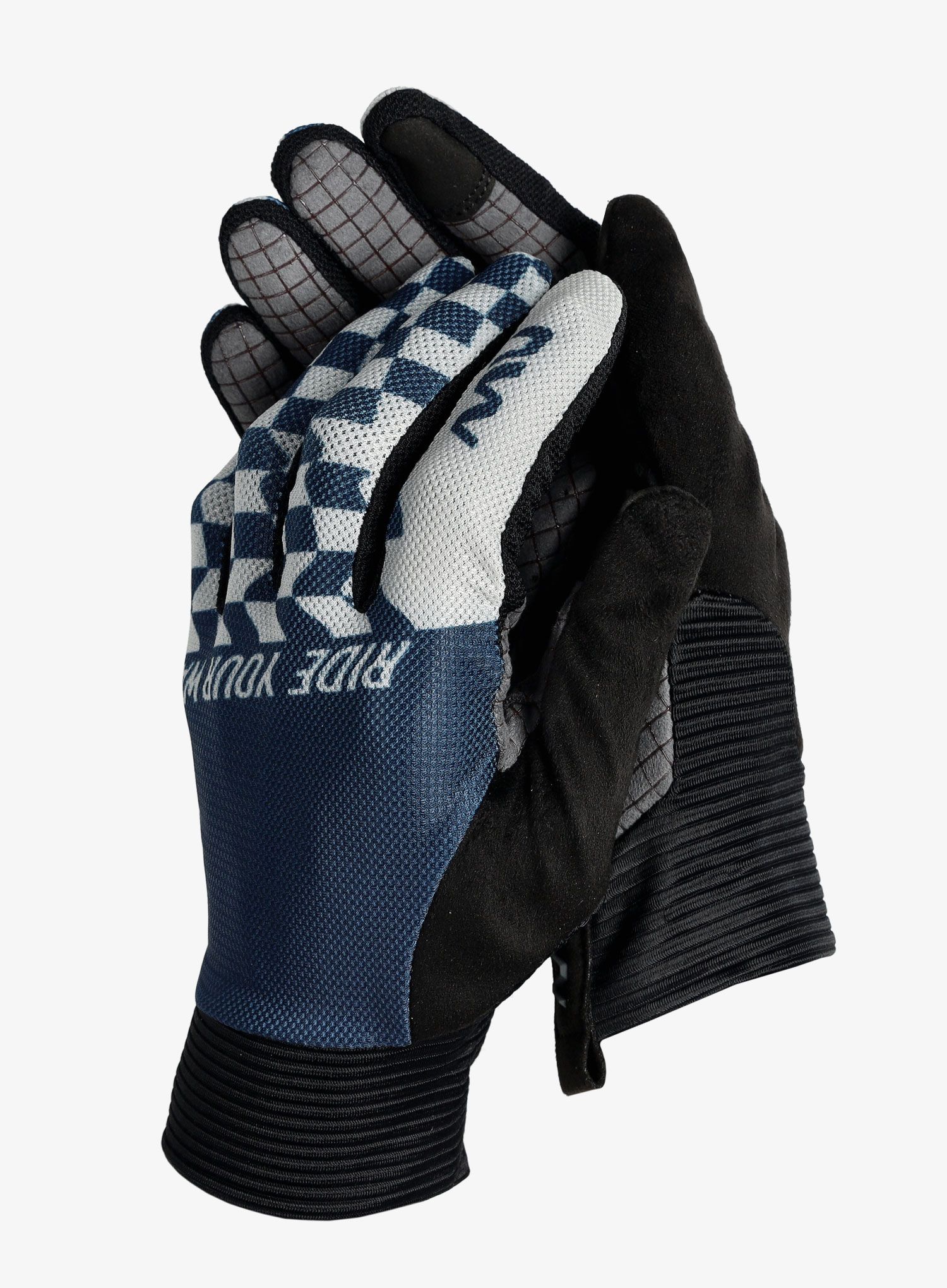 Kolesarske rokavice Northwave Air Lf Full Finger Glove  - deep blue/light grey