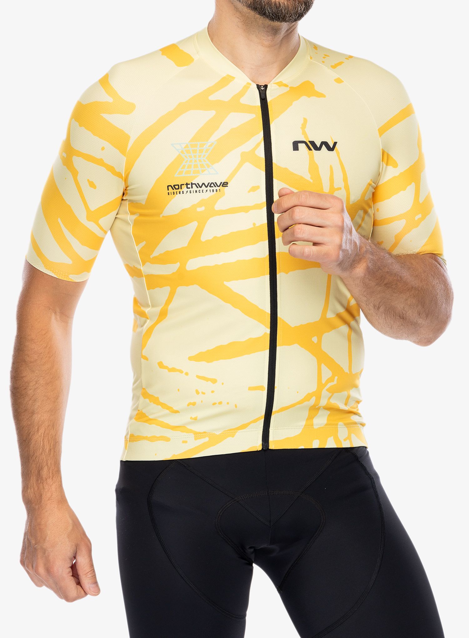 Kolesarska majica Northwave Blade 2 Jersey Short Sleeve - yellow