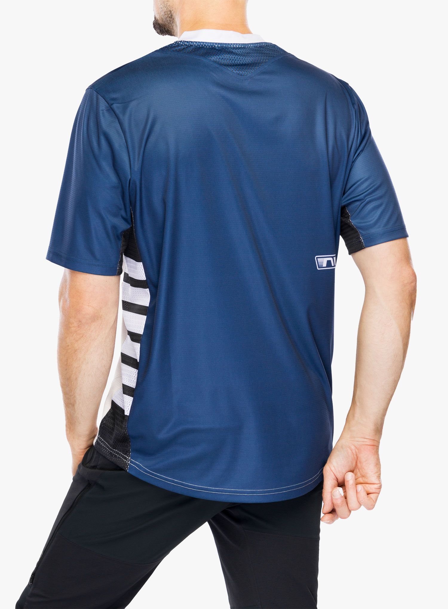 Kolesarska majica Northwave Edge 2 Jersey Short Sleeve - deep blue/light grey