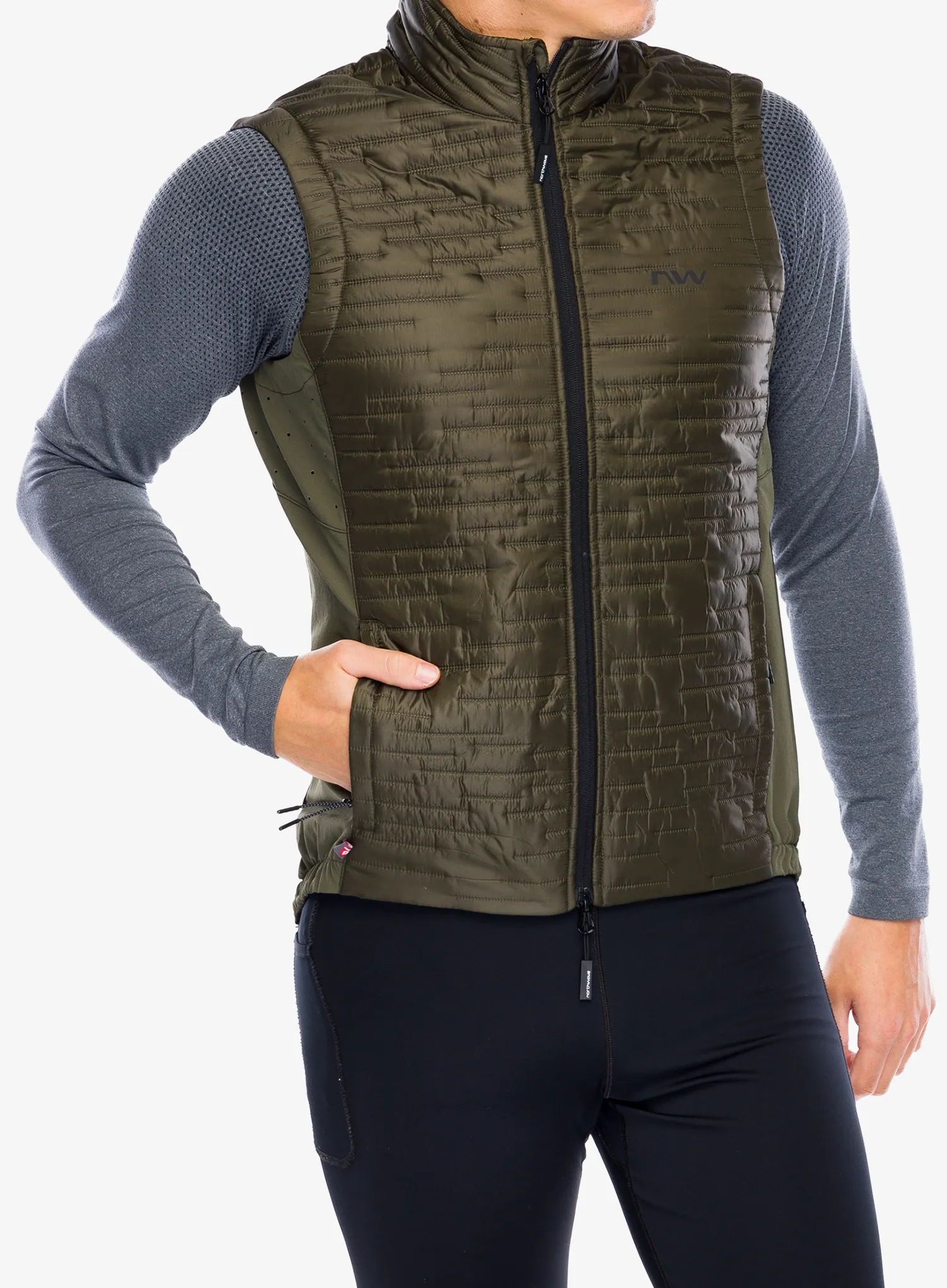 Kolesarski brezrokavnik Northwave Extreme Trail Vest - forest green