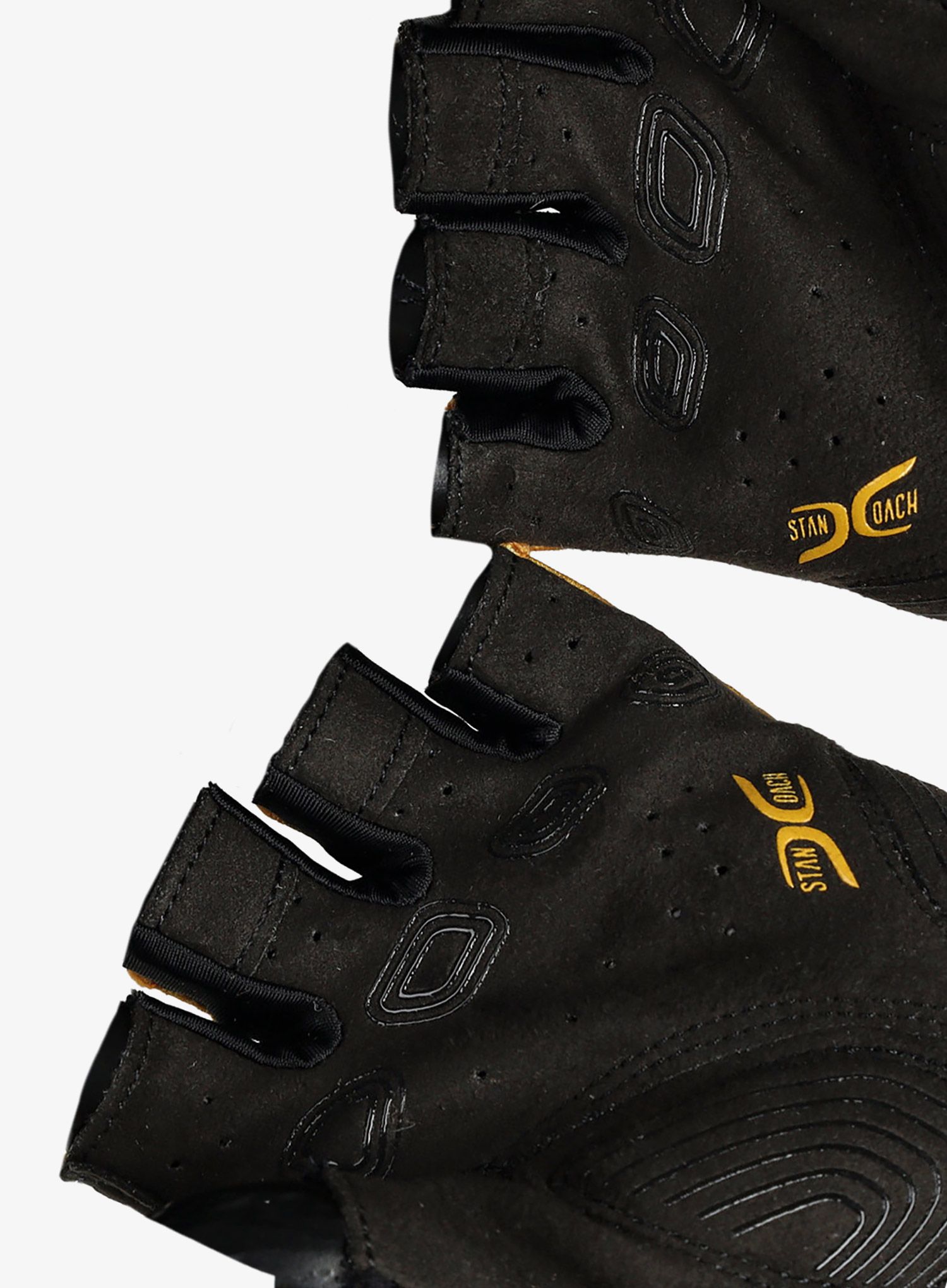 Kolesarske rokavice Northwave Fast Short Finger Glove - ochre/black