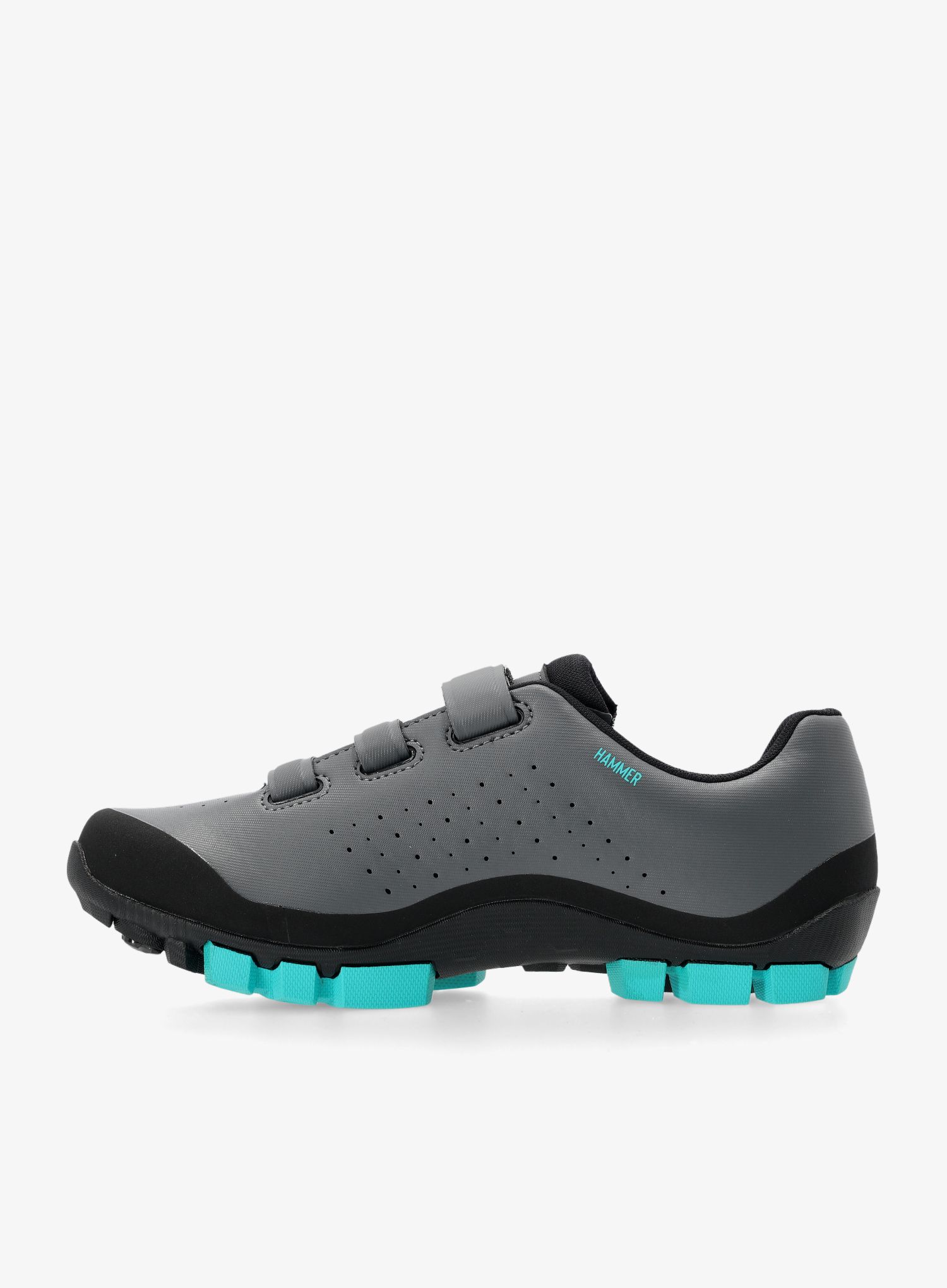 Ženski kolesarski čevlji Northwave Hammer - dark grey/turquoise