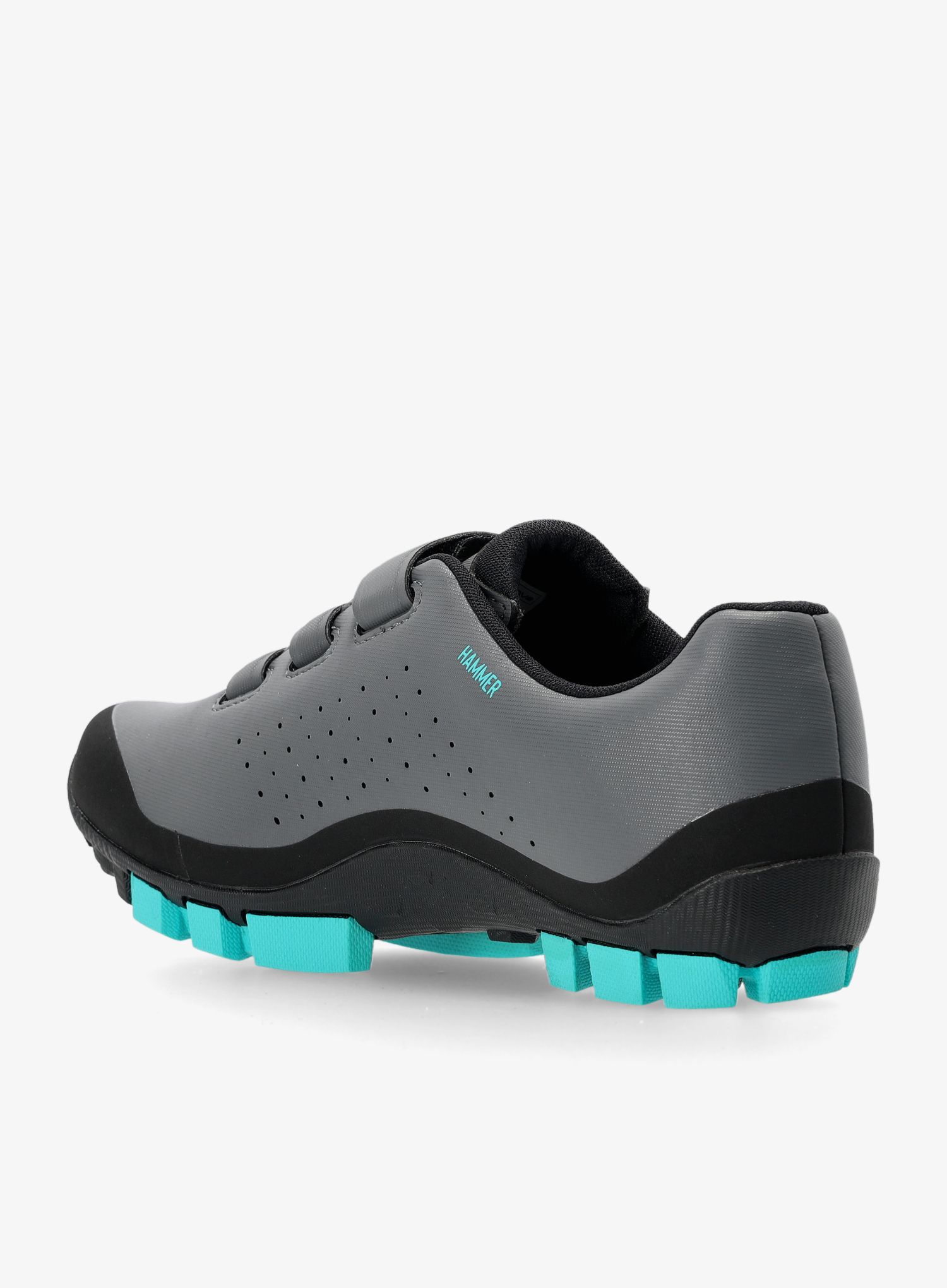 Ženski kolesarski čevlji Northwave Hammer - dark grey/turquoise