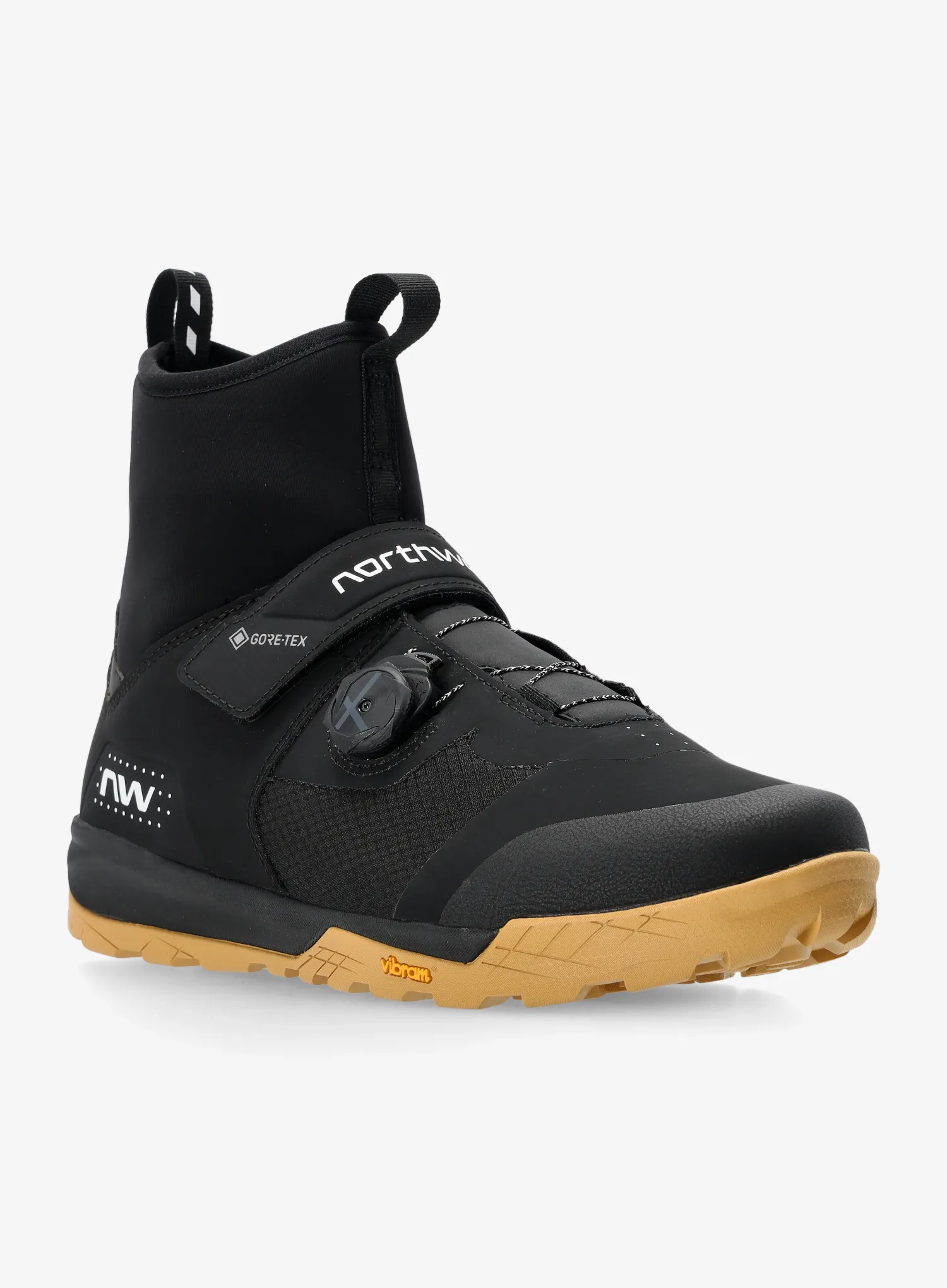 Kolesarski čevlji Northwave Kingrock Plus GTX - black/honey