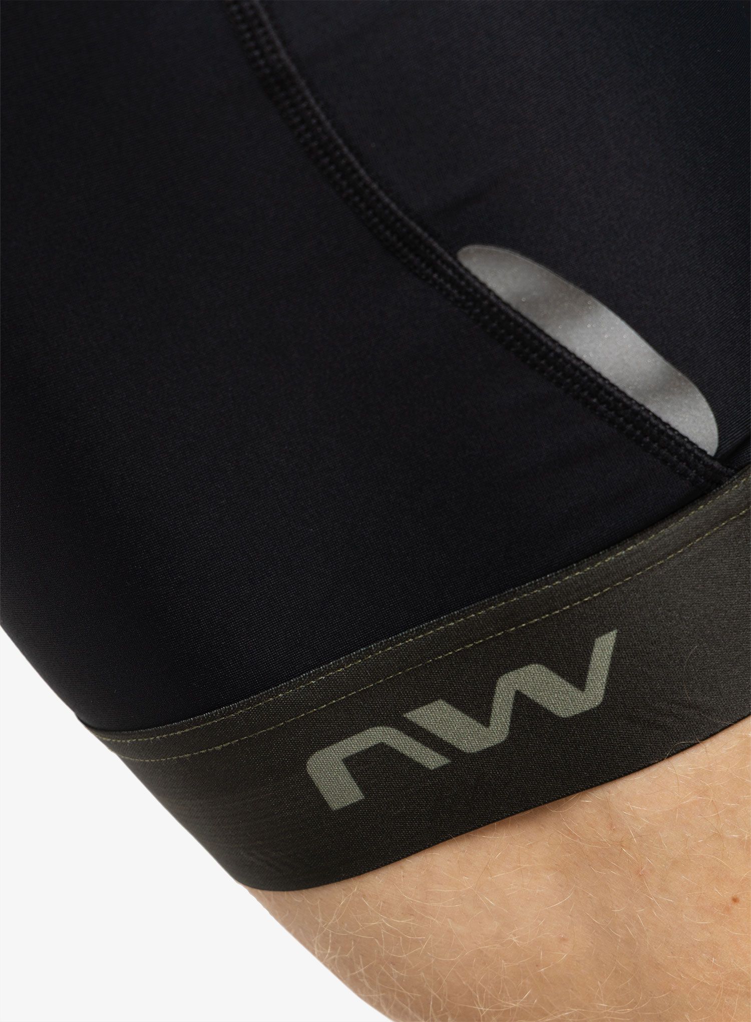 Kolesarske kratke hlače Northwave Origin Bibshort  - black/forest green